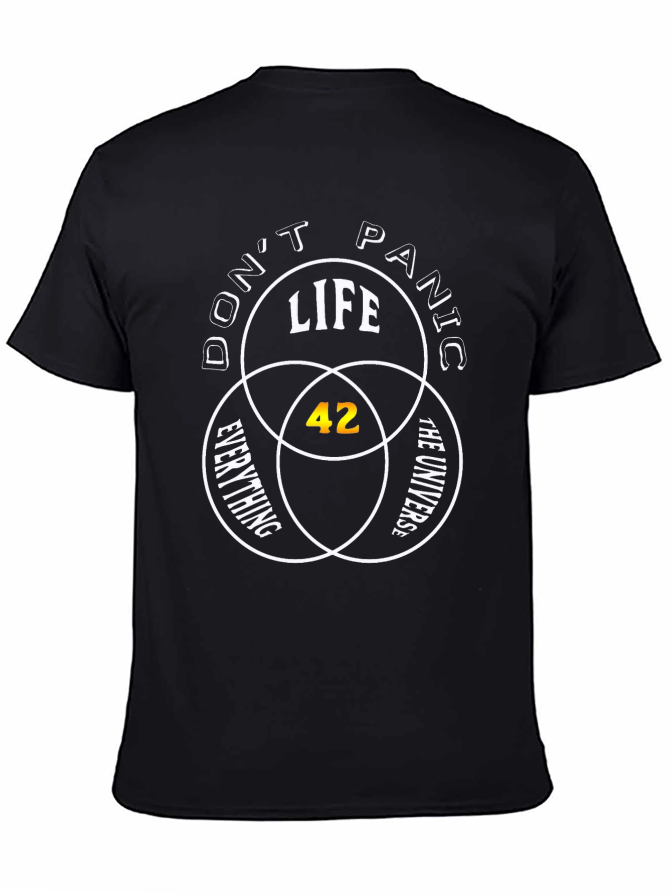 Dont Panic: Life The Universe Everything T-Shirt