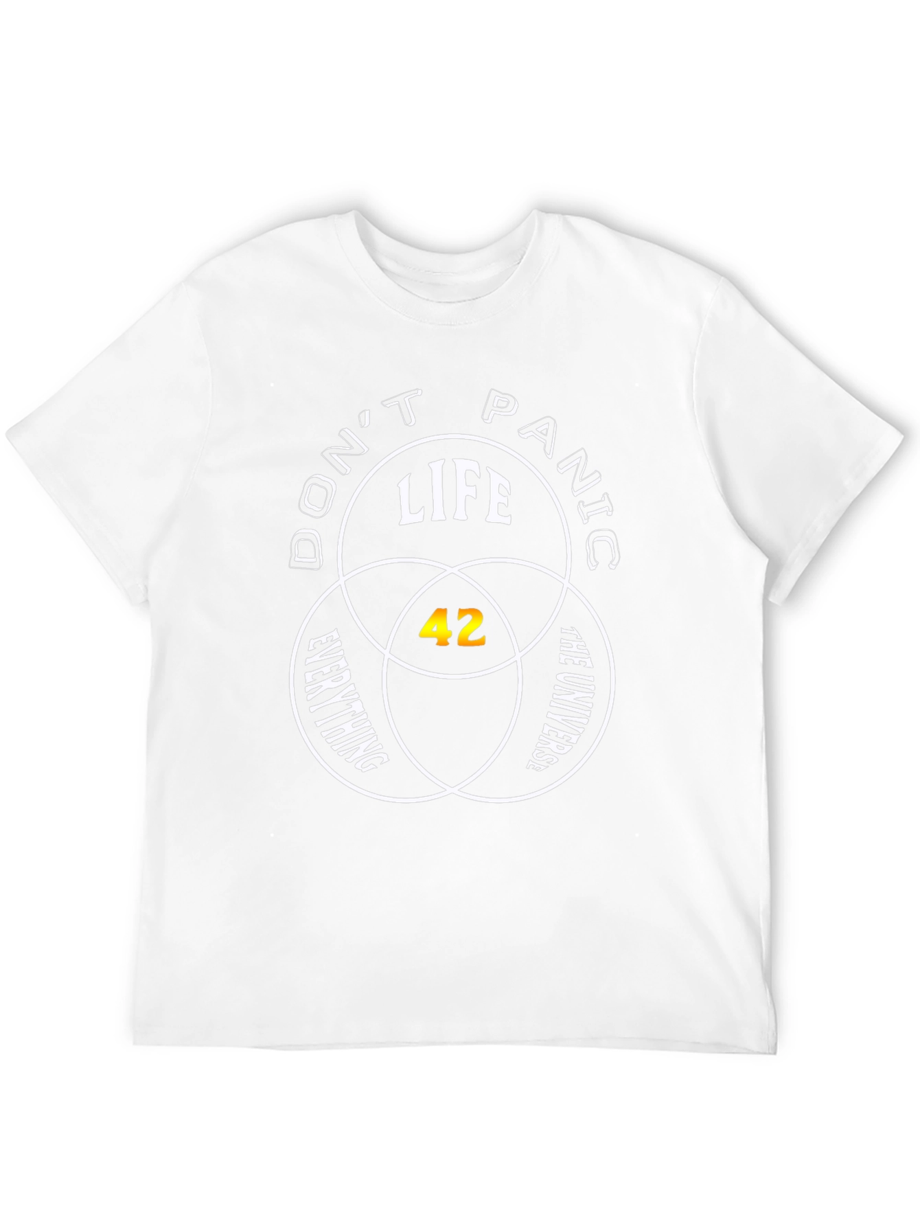 Dont Panic: Life The Universe Everything T-Shirt