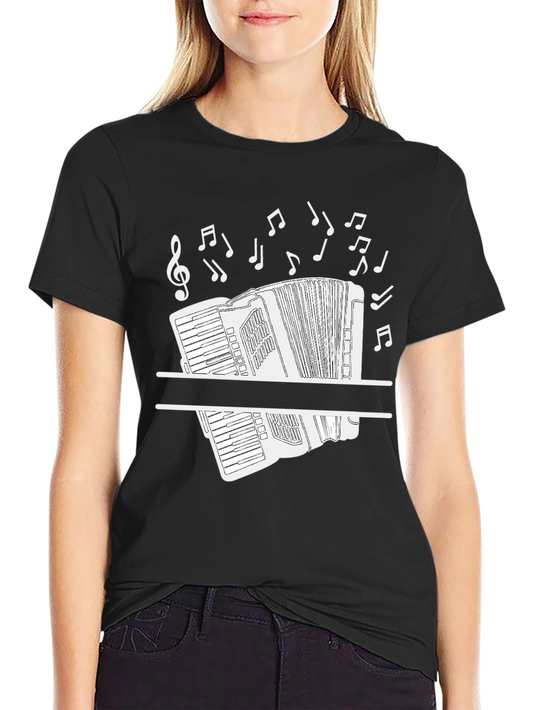 Accordion Music T-Shirt - Stylish Musician Tee