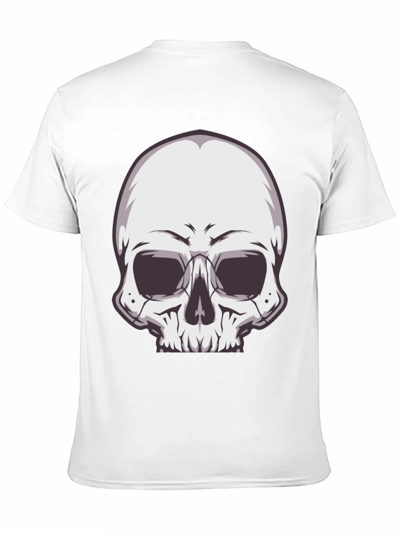 Skull Graphic Tee - Stylish Black T-Shirt