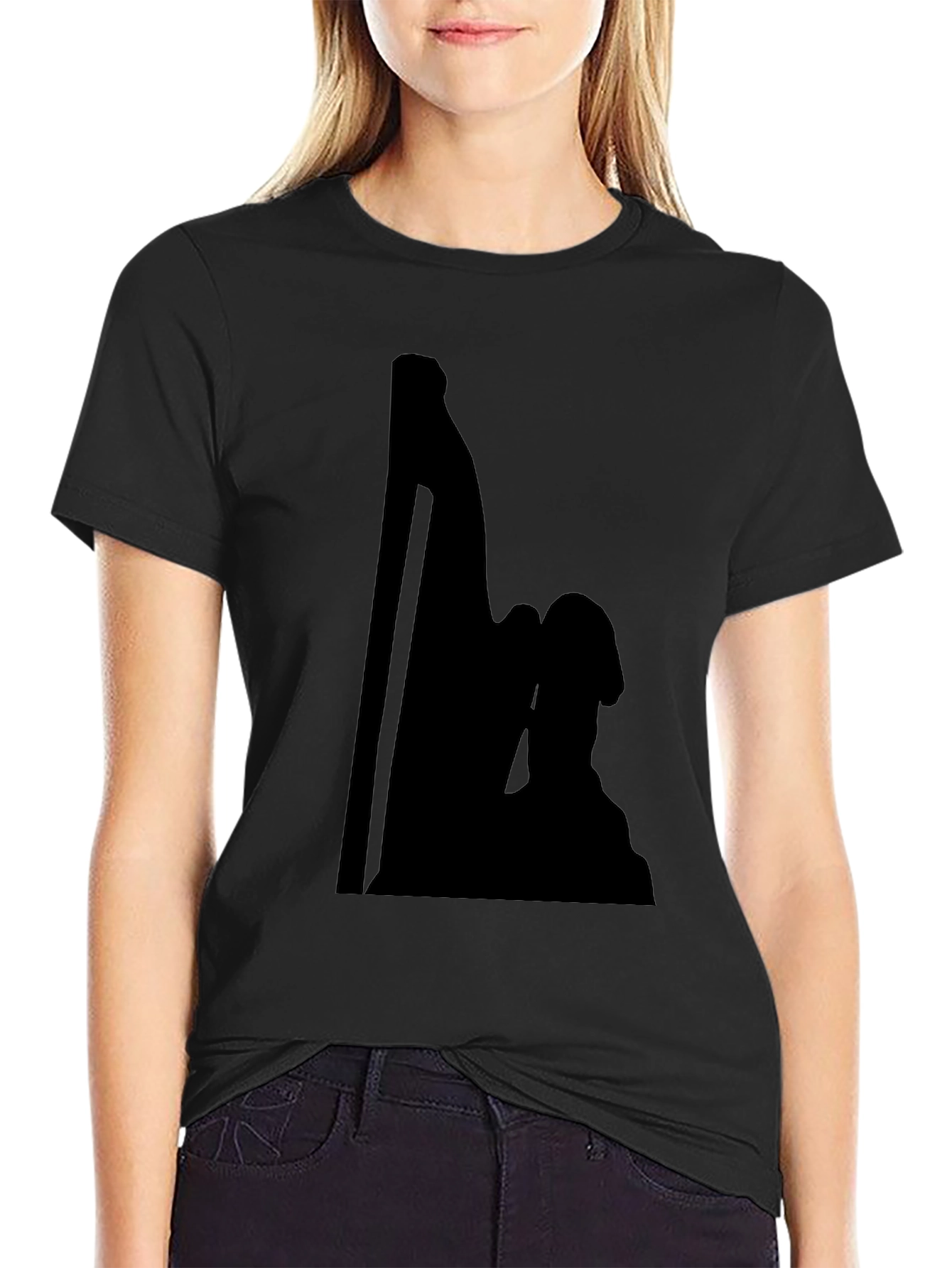 Black Graphic Tee