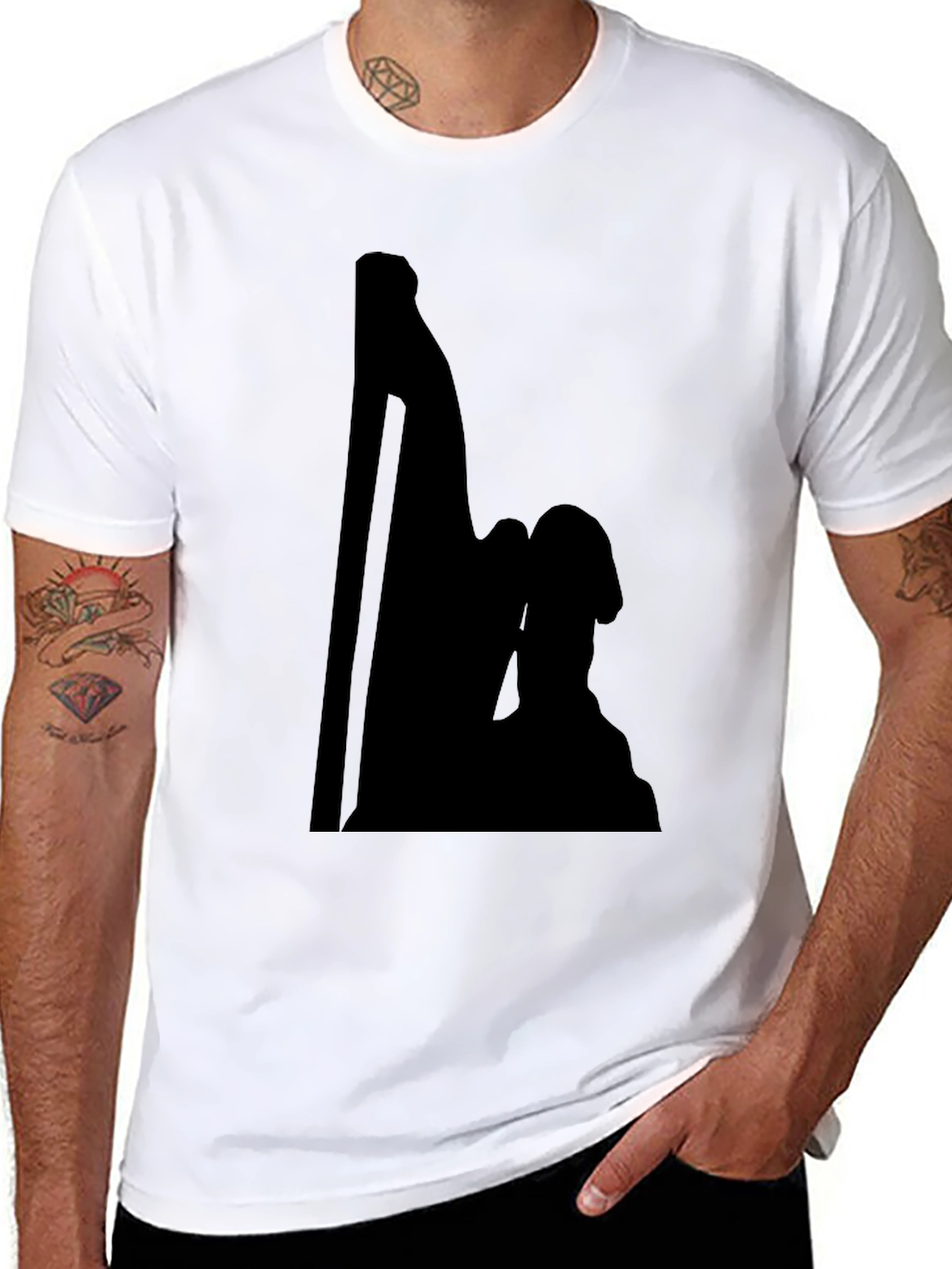 Black Graphic Tee