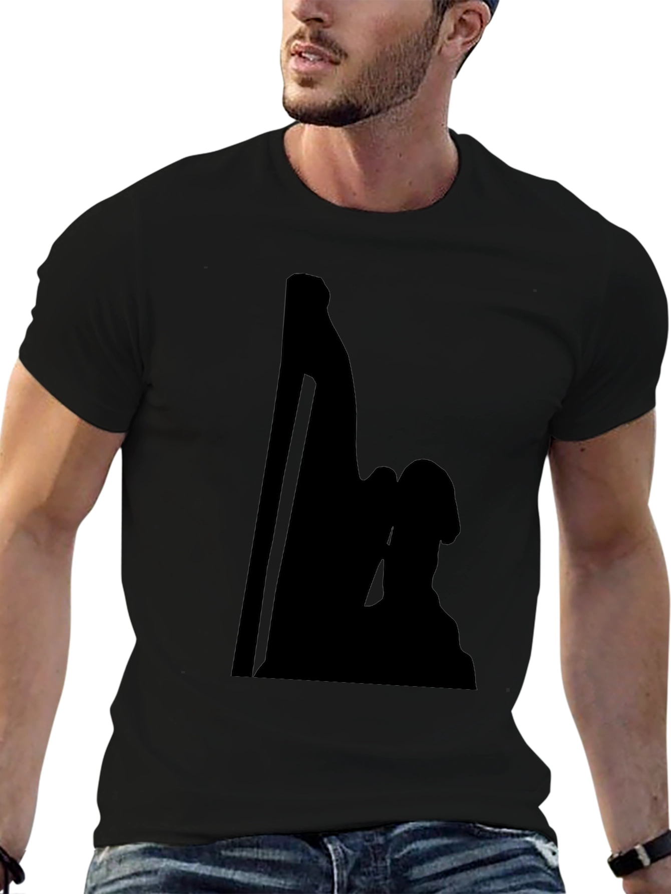 Black Graphic Tee