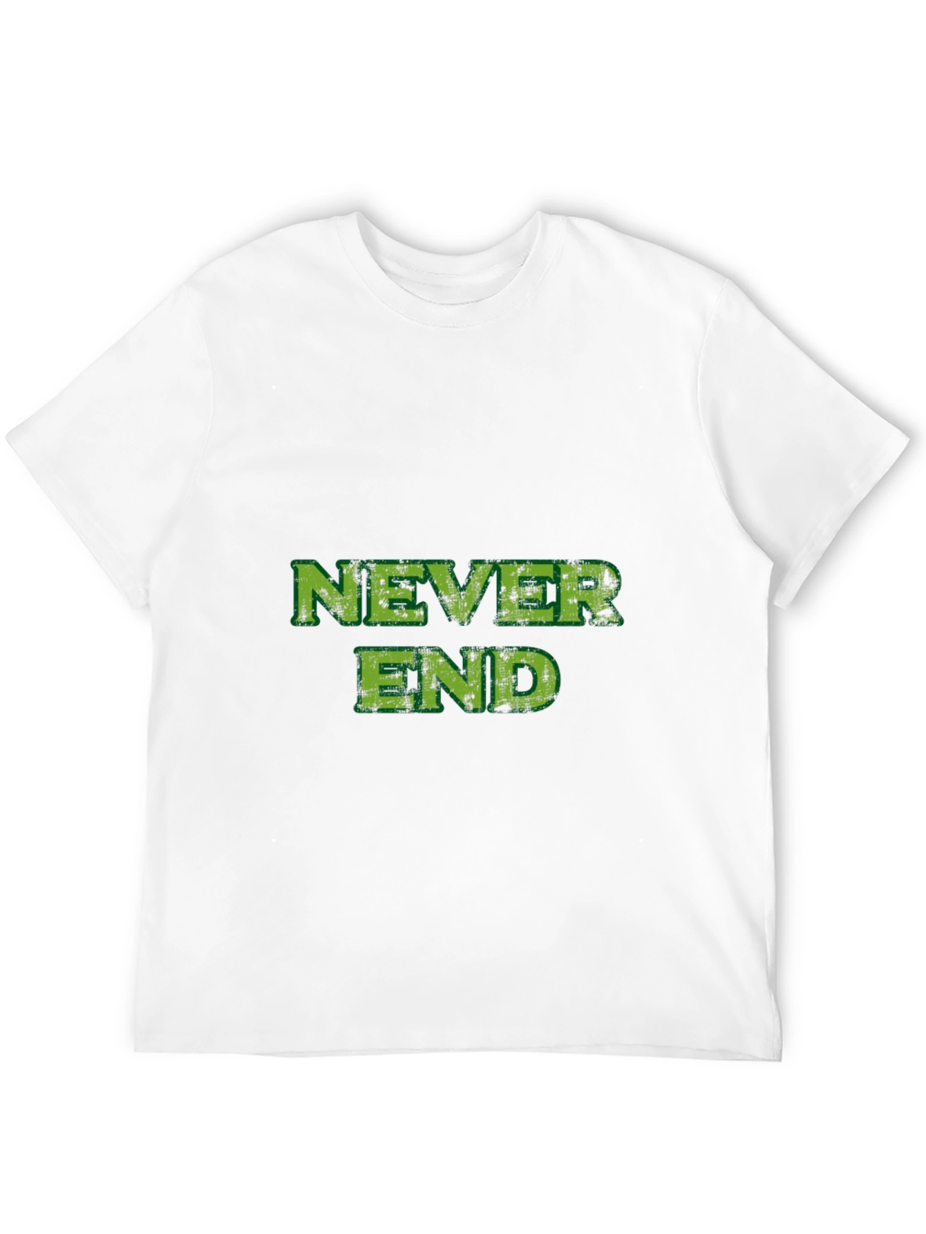 Never End Black Graphic Tee