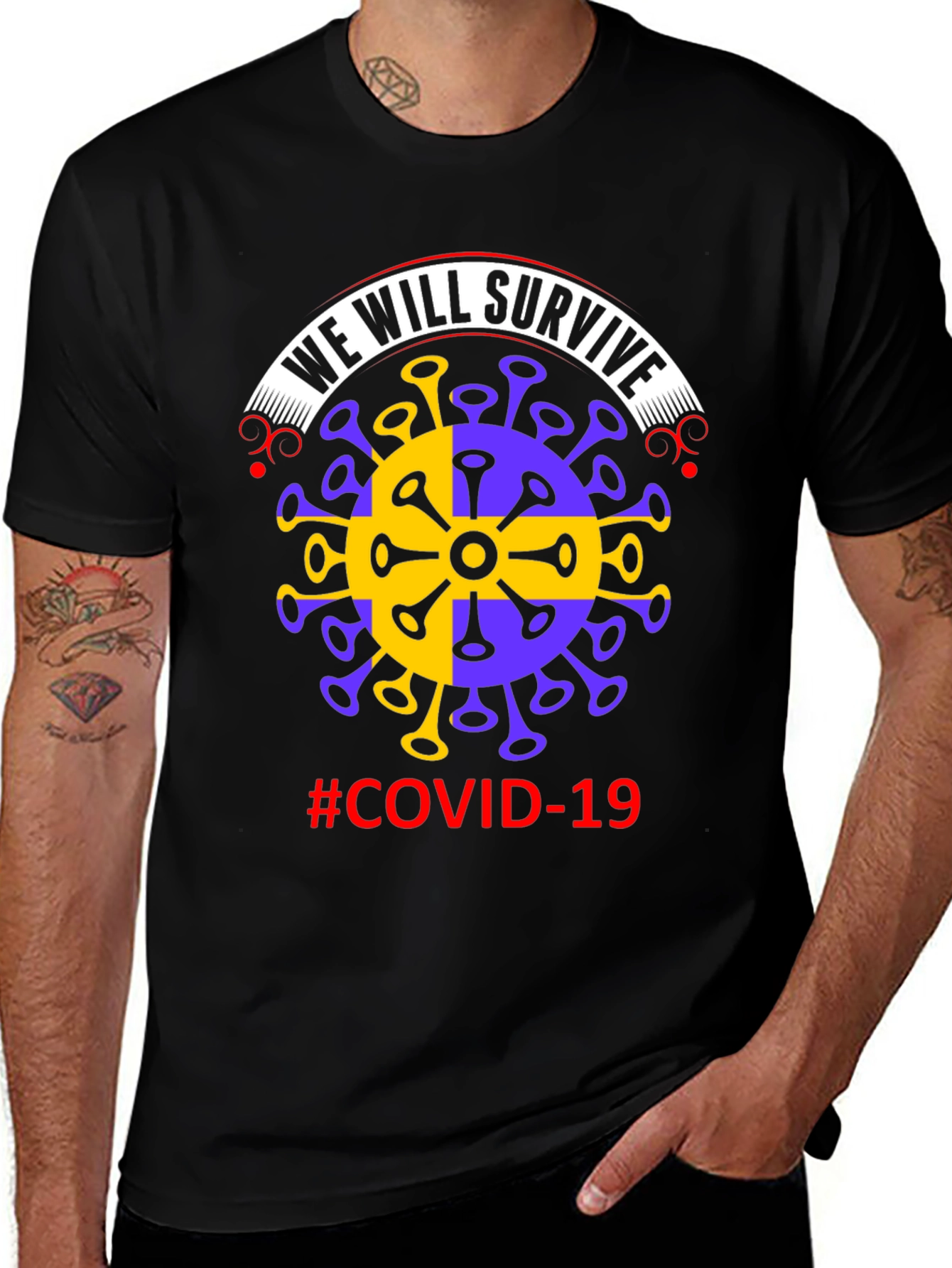 We Will Survive #COVID-19 Graphic Tee