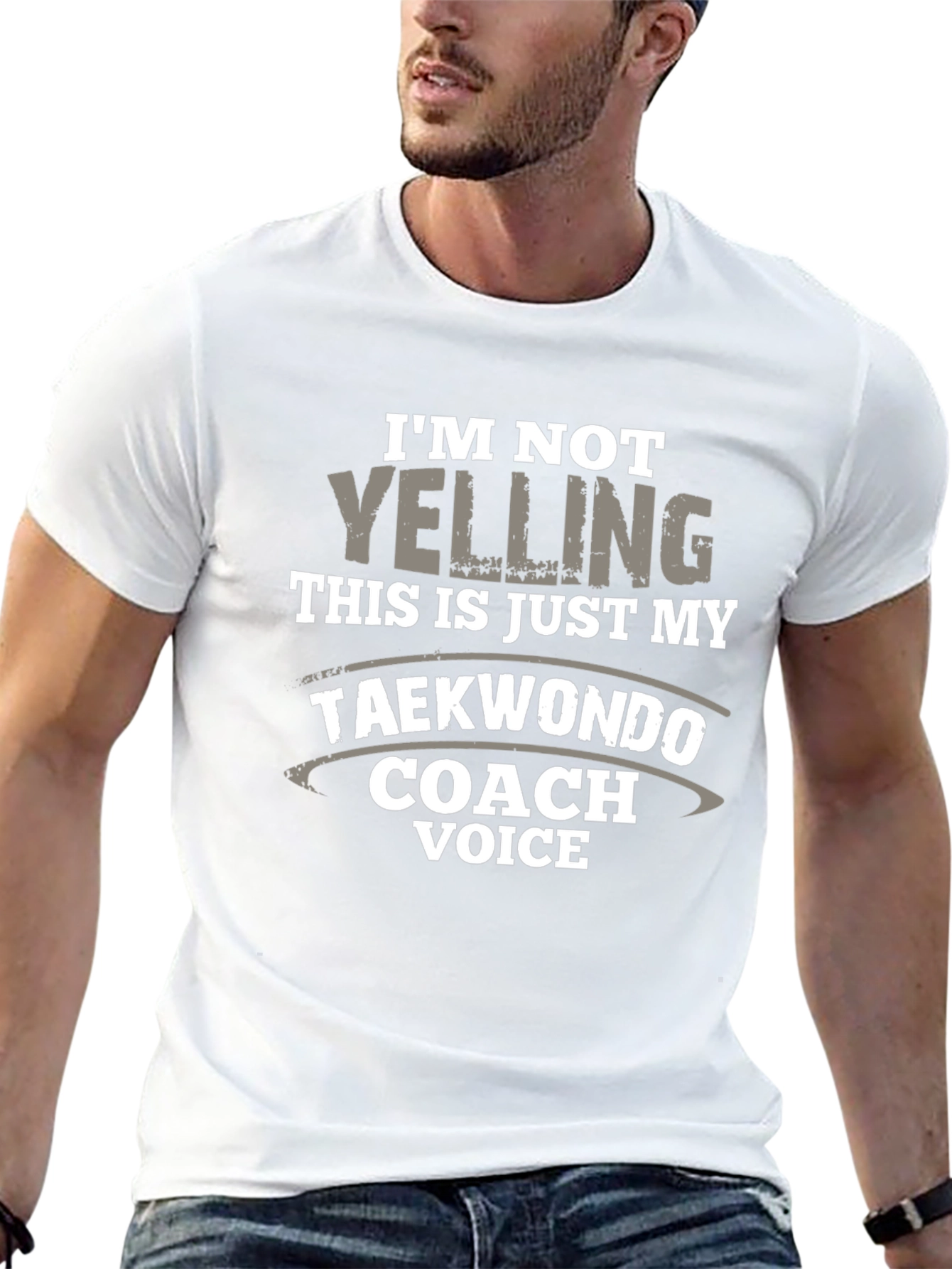 Taekwondo Coach Voice T-Shirt - Funny Martial Arts Tee