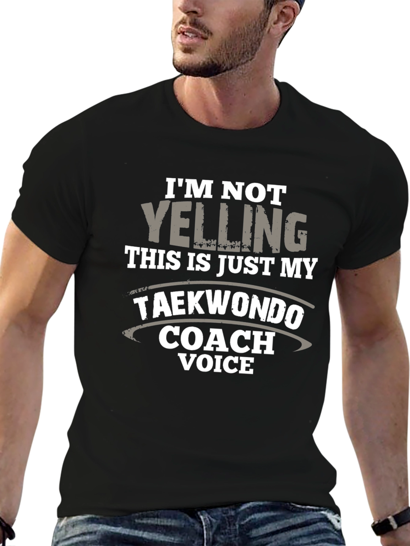 Taekwondo Coach Voice T-Shirt - Funny Martial Arts Tee