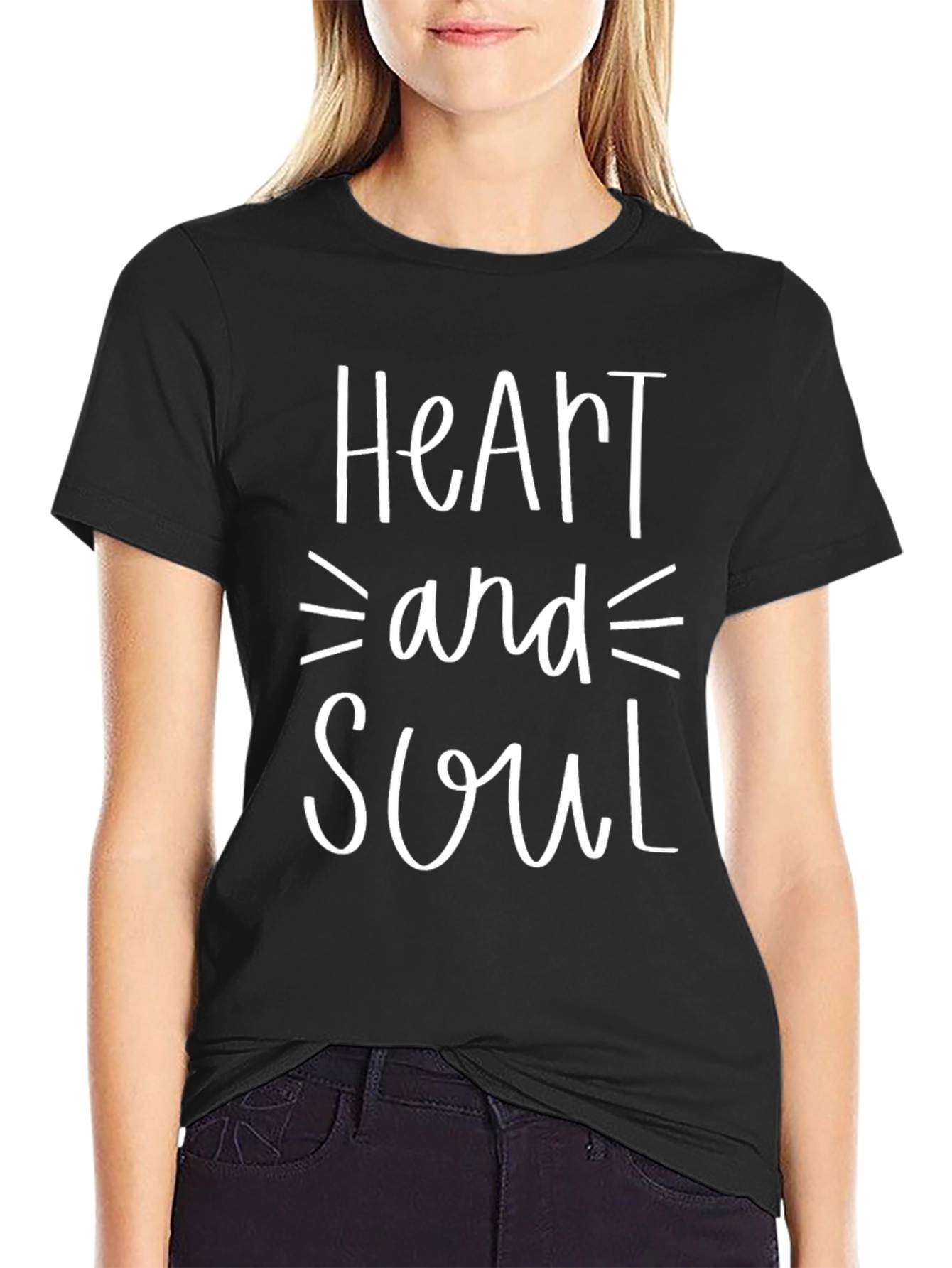 Heart and Soul Graphic Tee - Casual Style