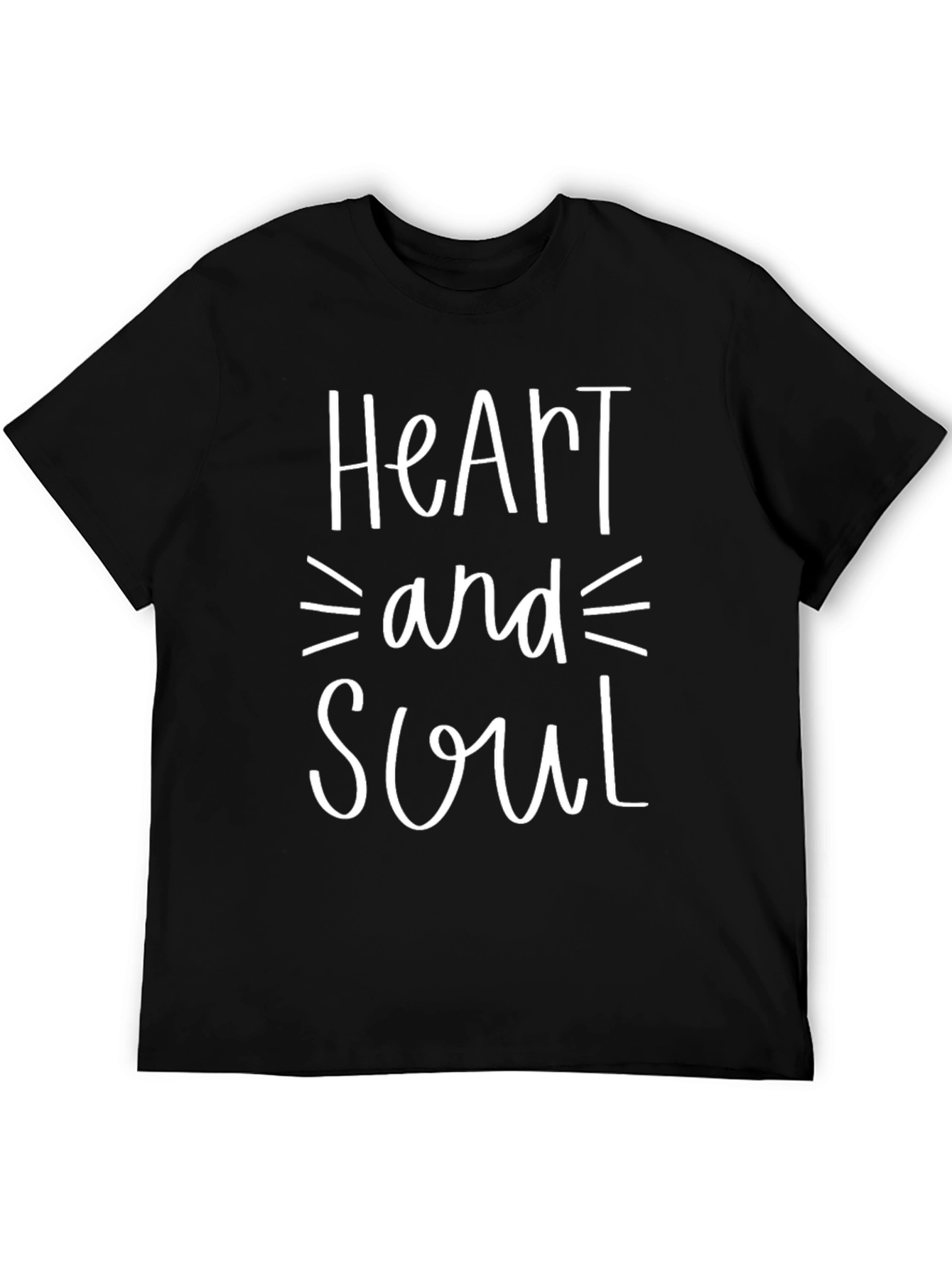 Heart and Soul Graphic Tee - Casual Style