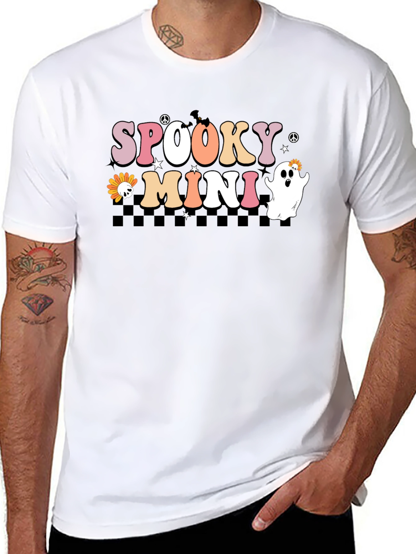 Spooky Mini Graphic Tee - Halloween Shirt