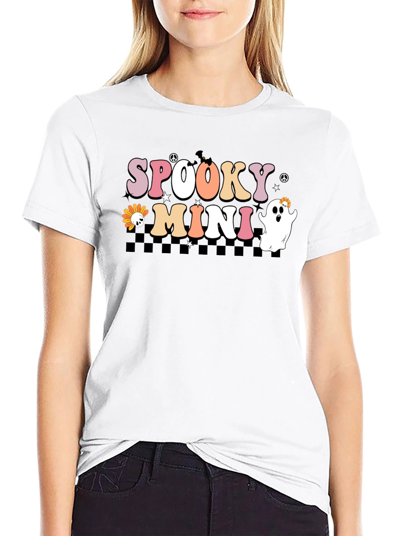 Spooky Mini Graphic Tee - Halloween Shirt