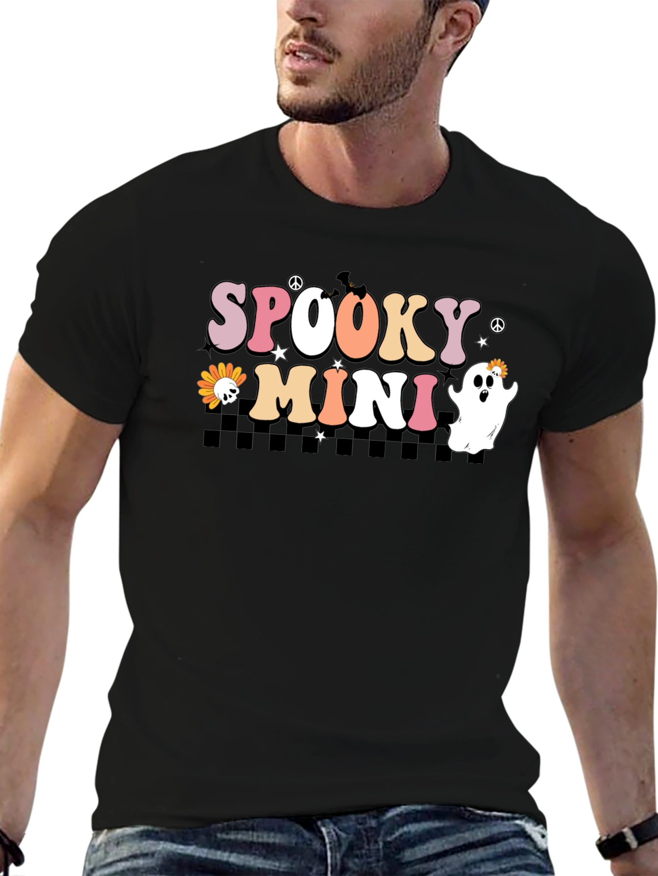 Spooky Mini Graphic Tee - Halloween Shirt