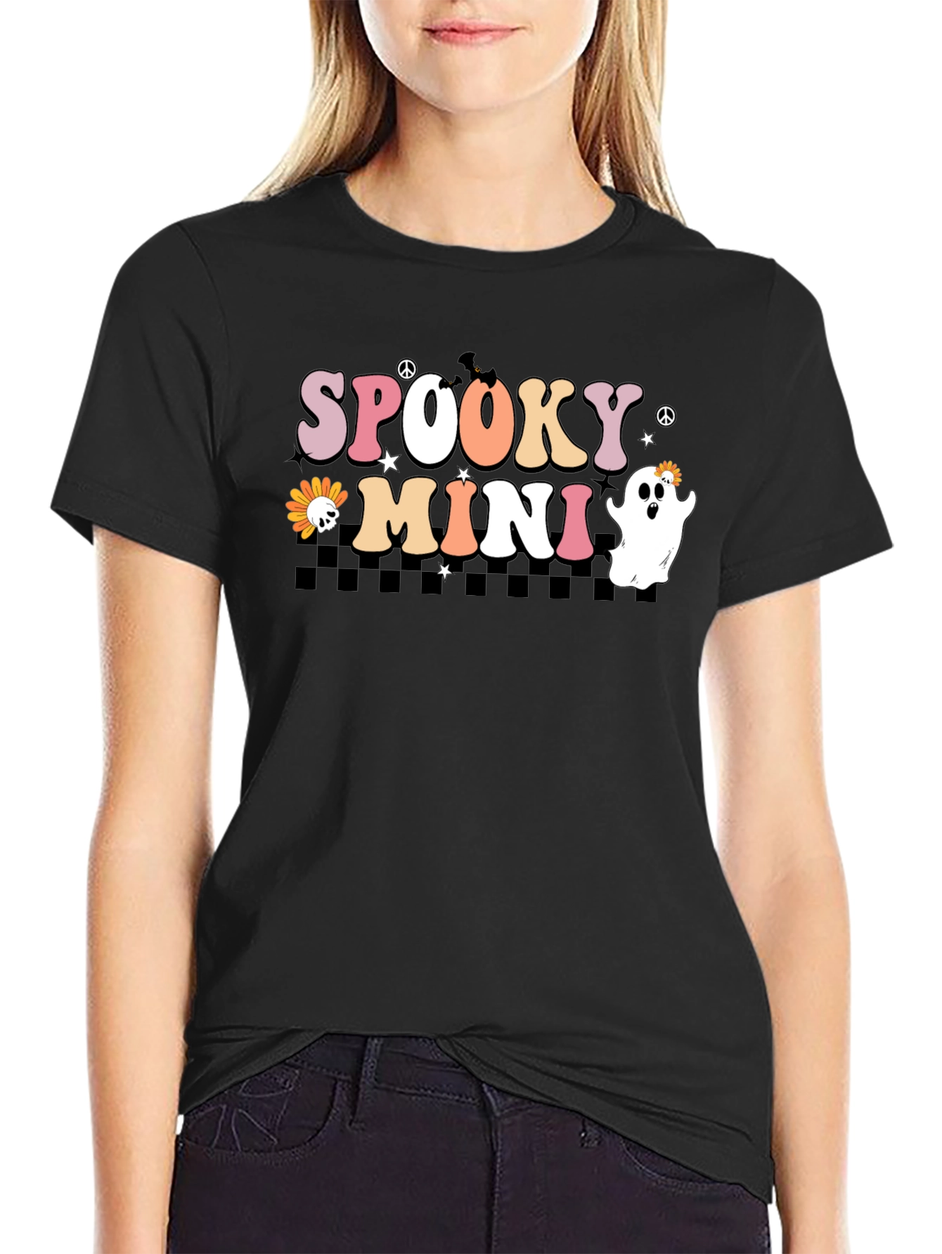 Spooky Mini Graphic Tee - Halloween Shirt