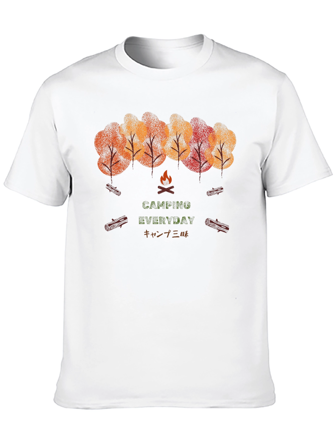 Camping Everyday Graphic Tee