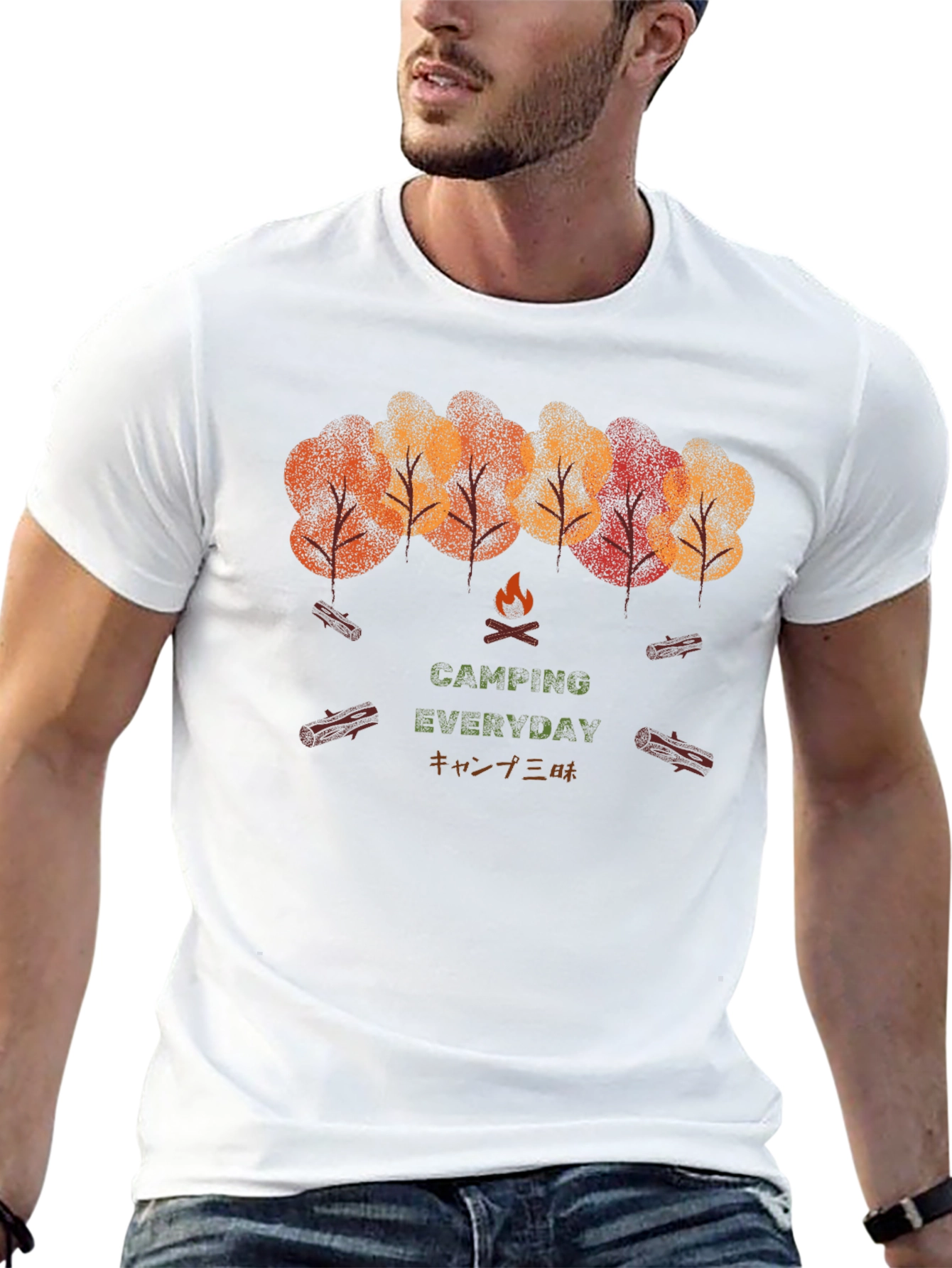 Camping Everyday Graphic Tee