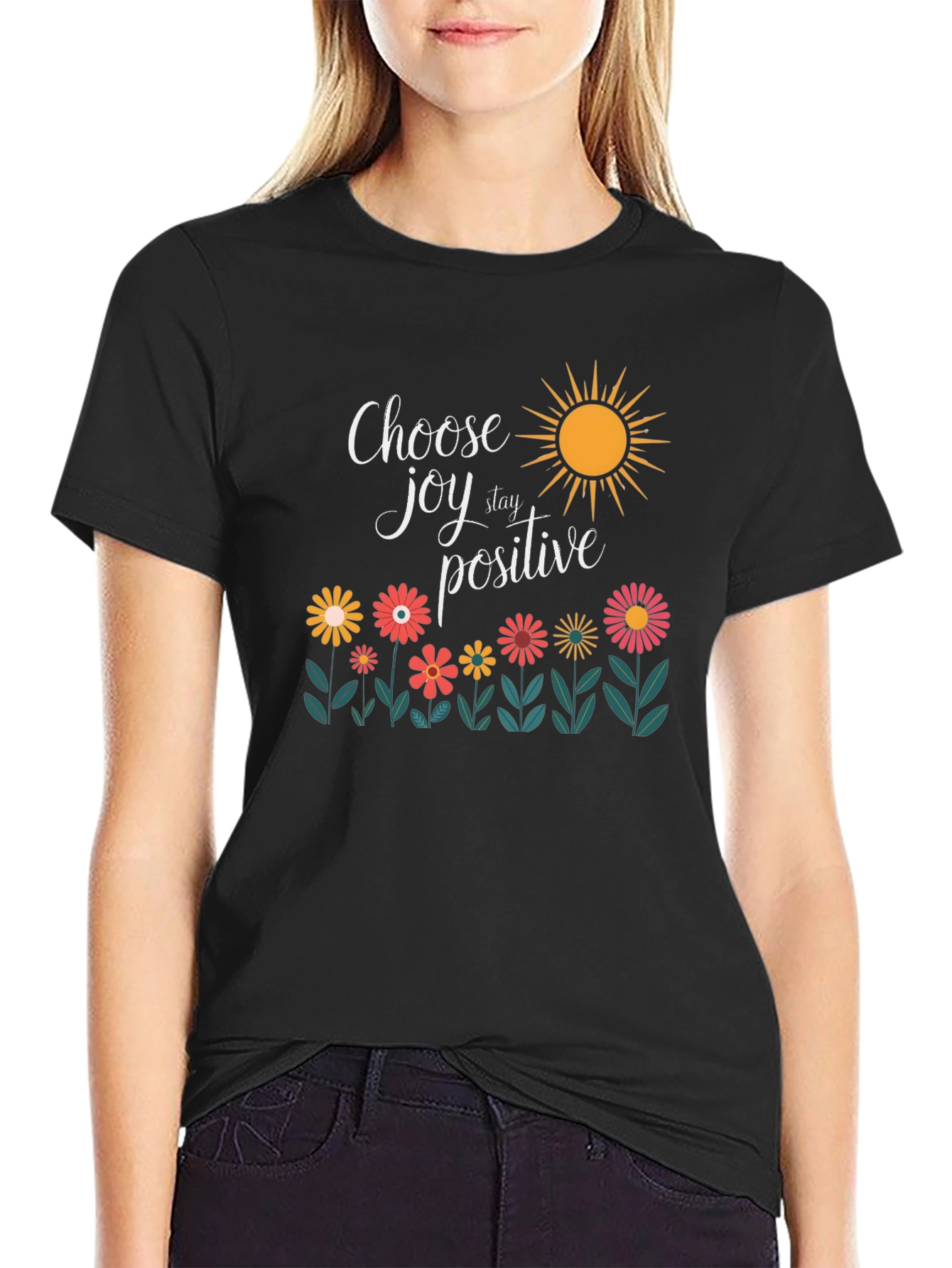 Choose Joy T-Shirt - Stay Positive