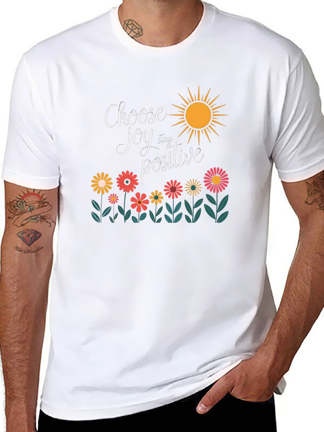 Choose Joy T-Shirt - Stay Positive