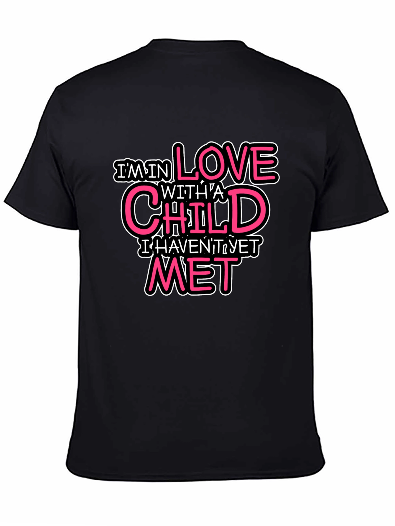 Love Child Black Graphic T-Shirt