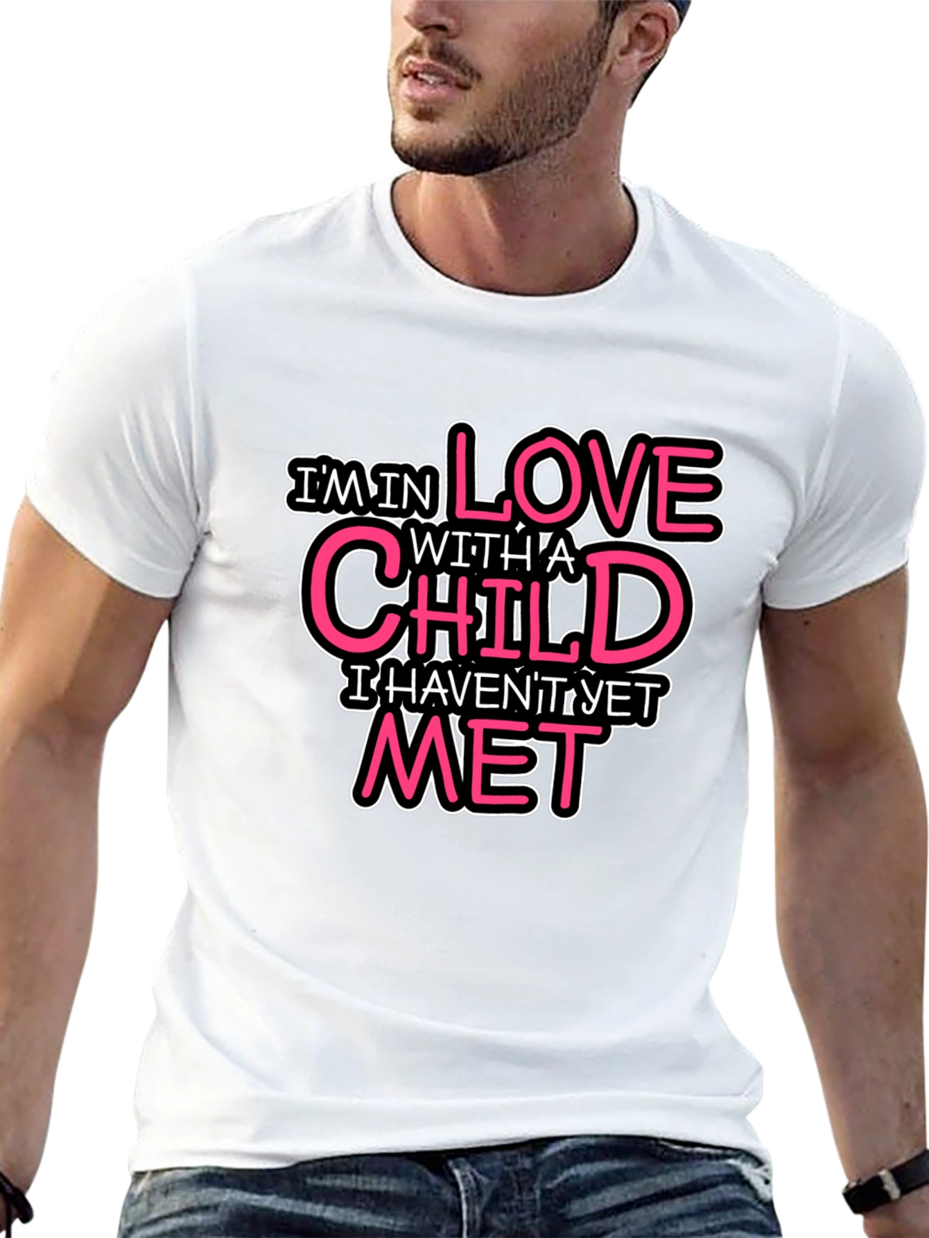 Love Child Black Graphic T-Shirt