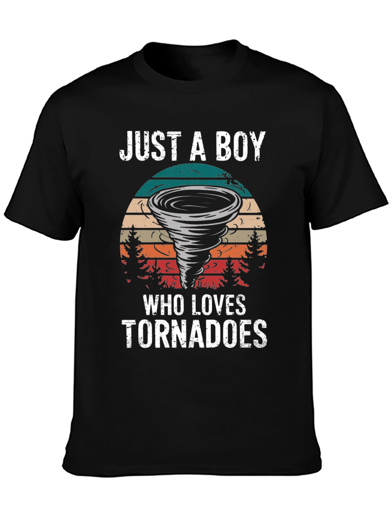 Just a Boy Who Loves Tornadoes T-Shirt