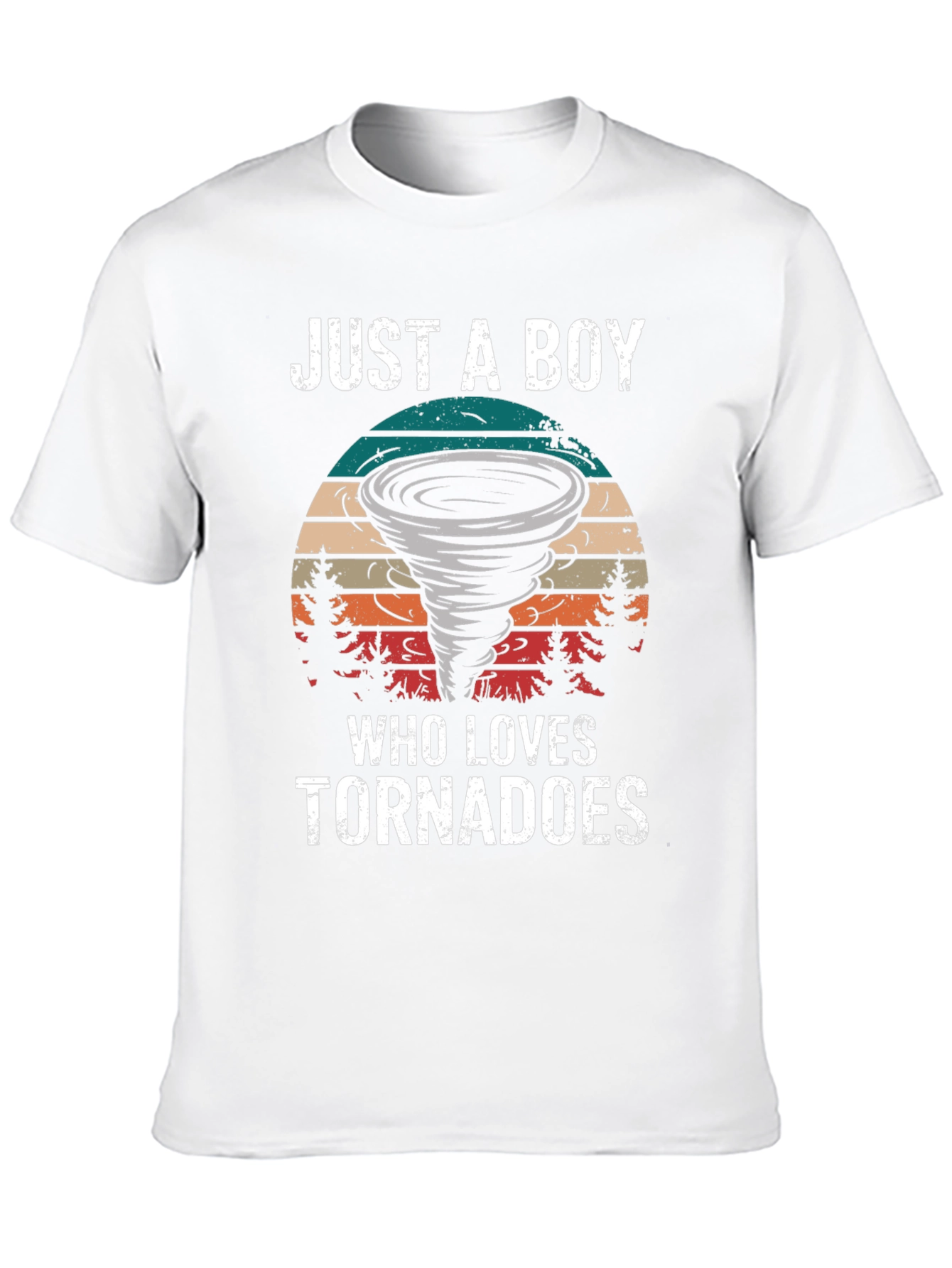 Just a Boy Who Loves Tornadoes T-Shirt