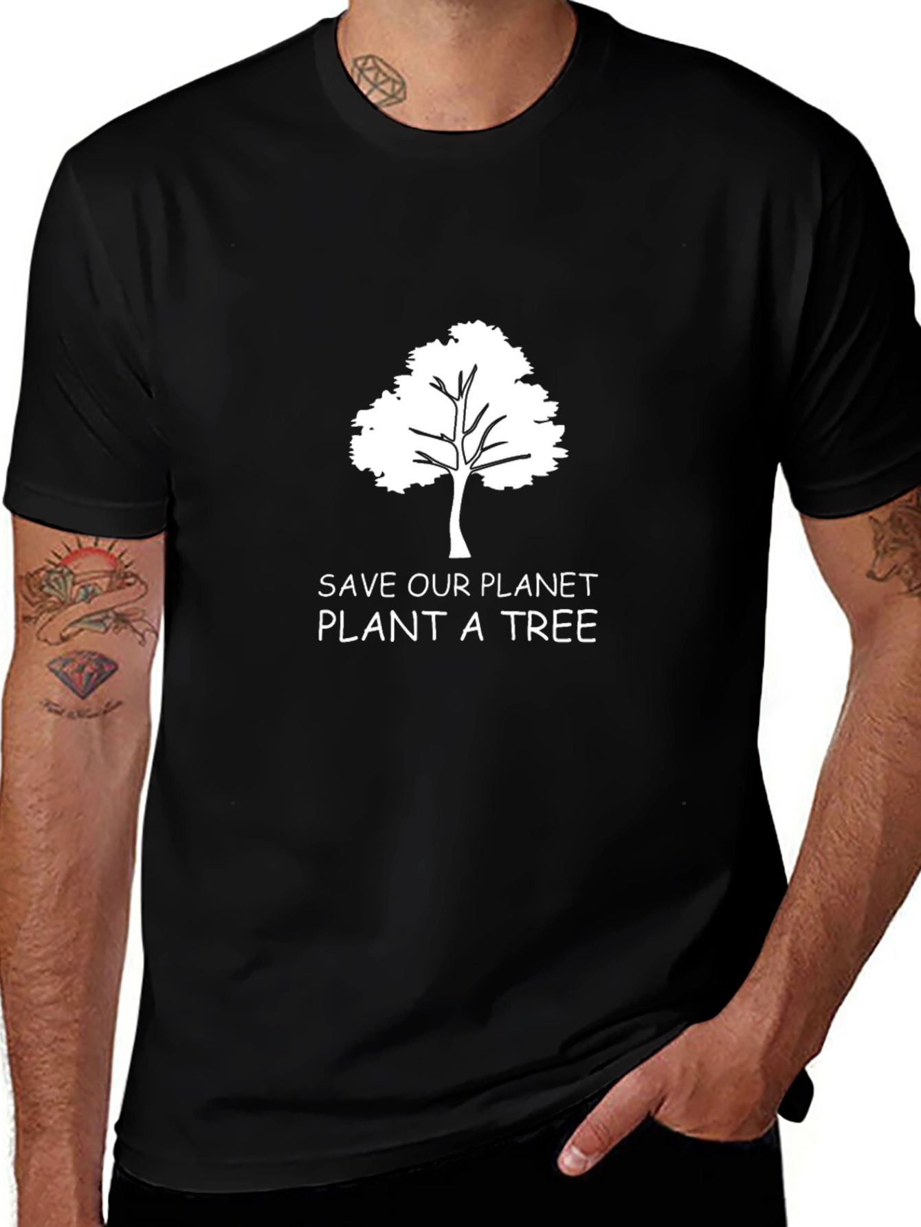 Eco-Friendly Save Our Planet Graphic Tee