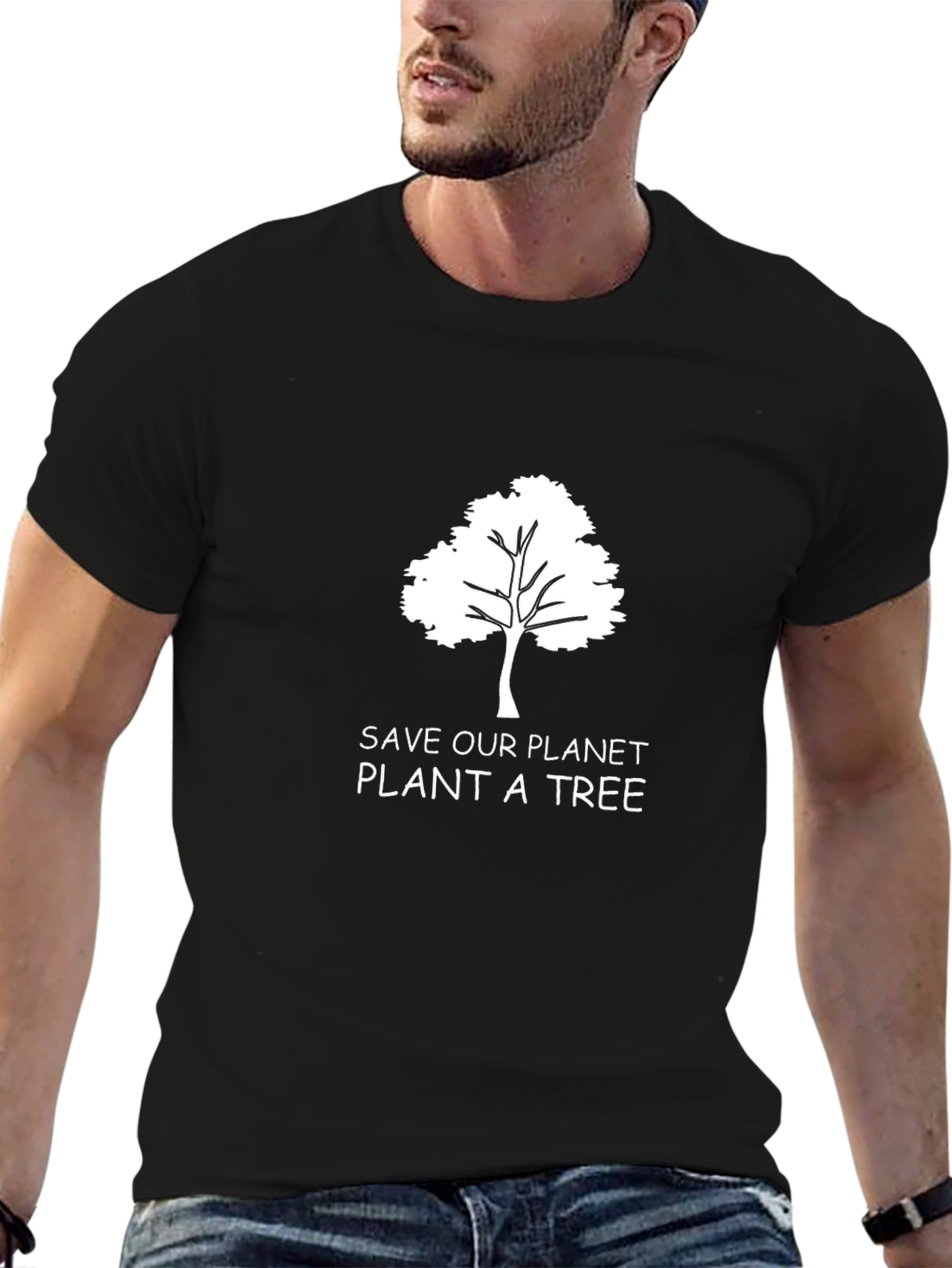 Eco-Friendly Save Our Planet Graphic Tee