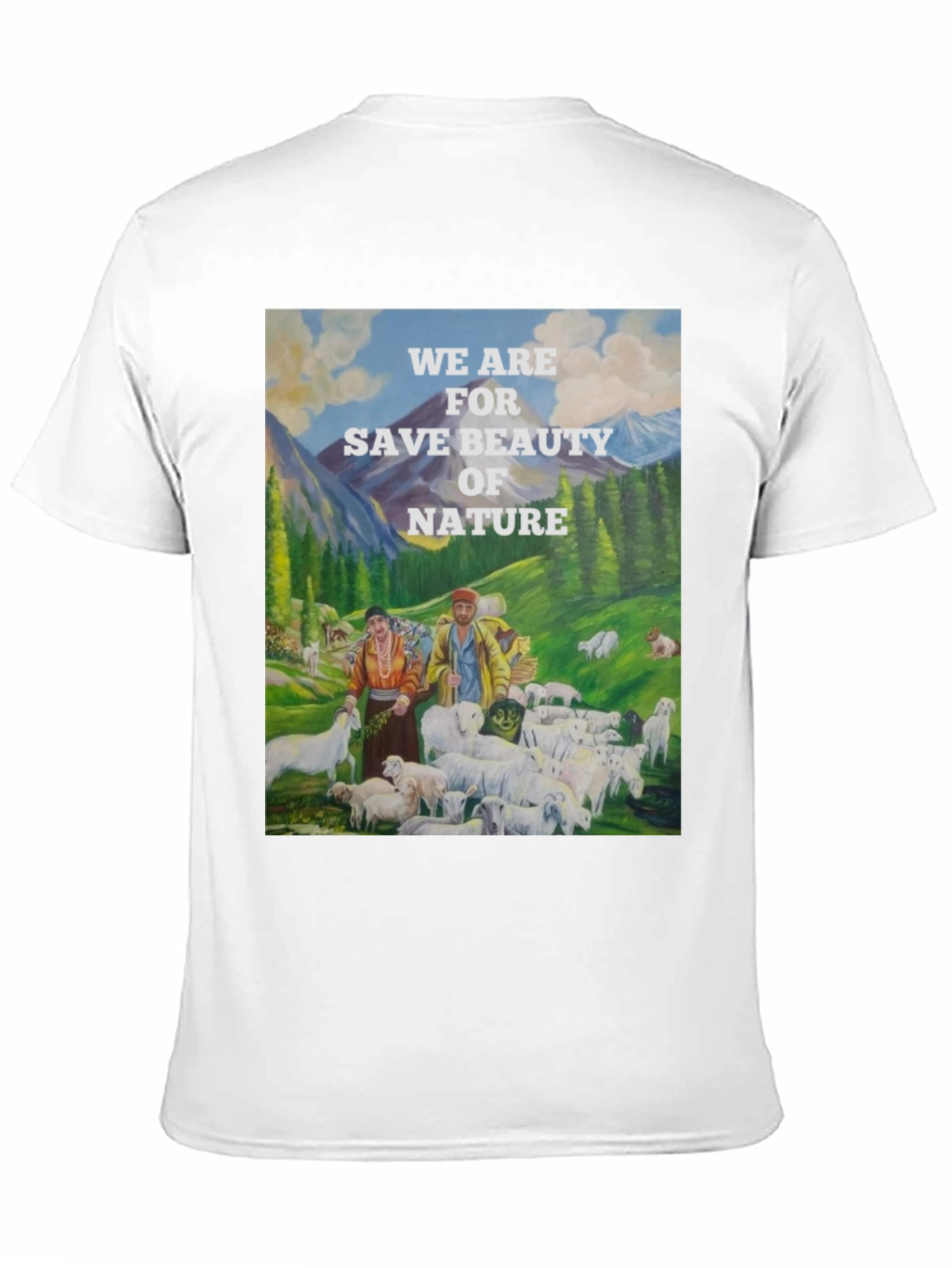 Nature Beauty Save Art Graphic Tee