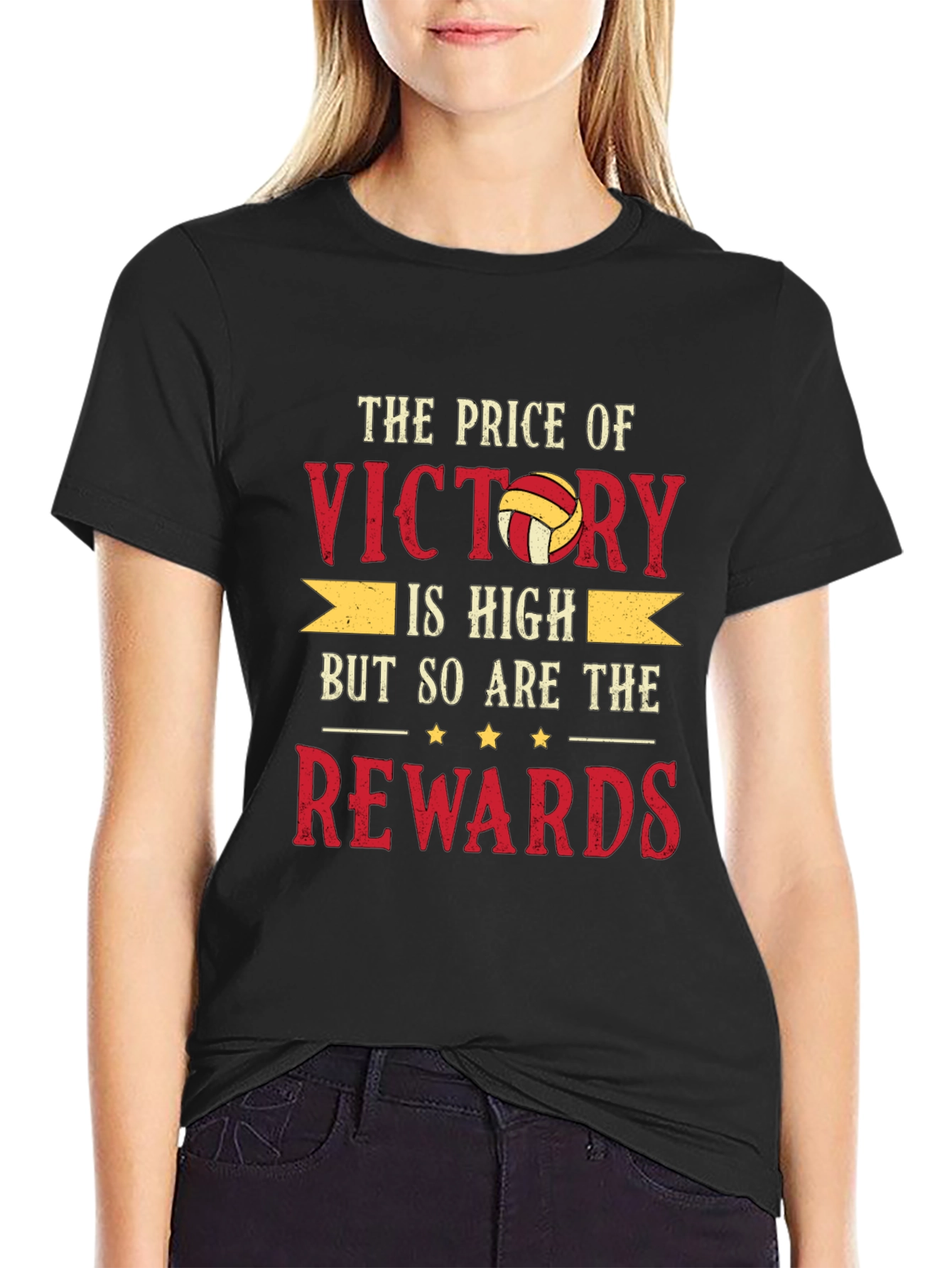 Victory Volleyball Graphic Tee - Rewards