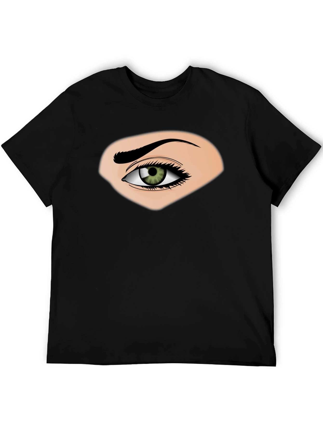 Eye Graphic Black T-Shirt