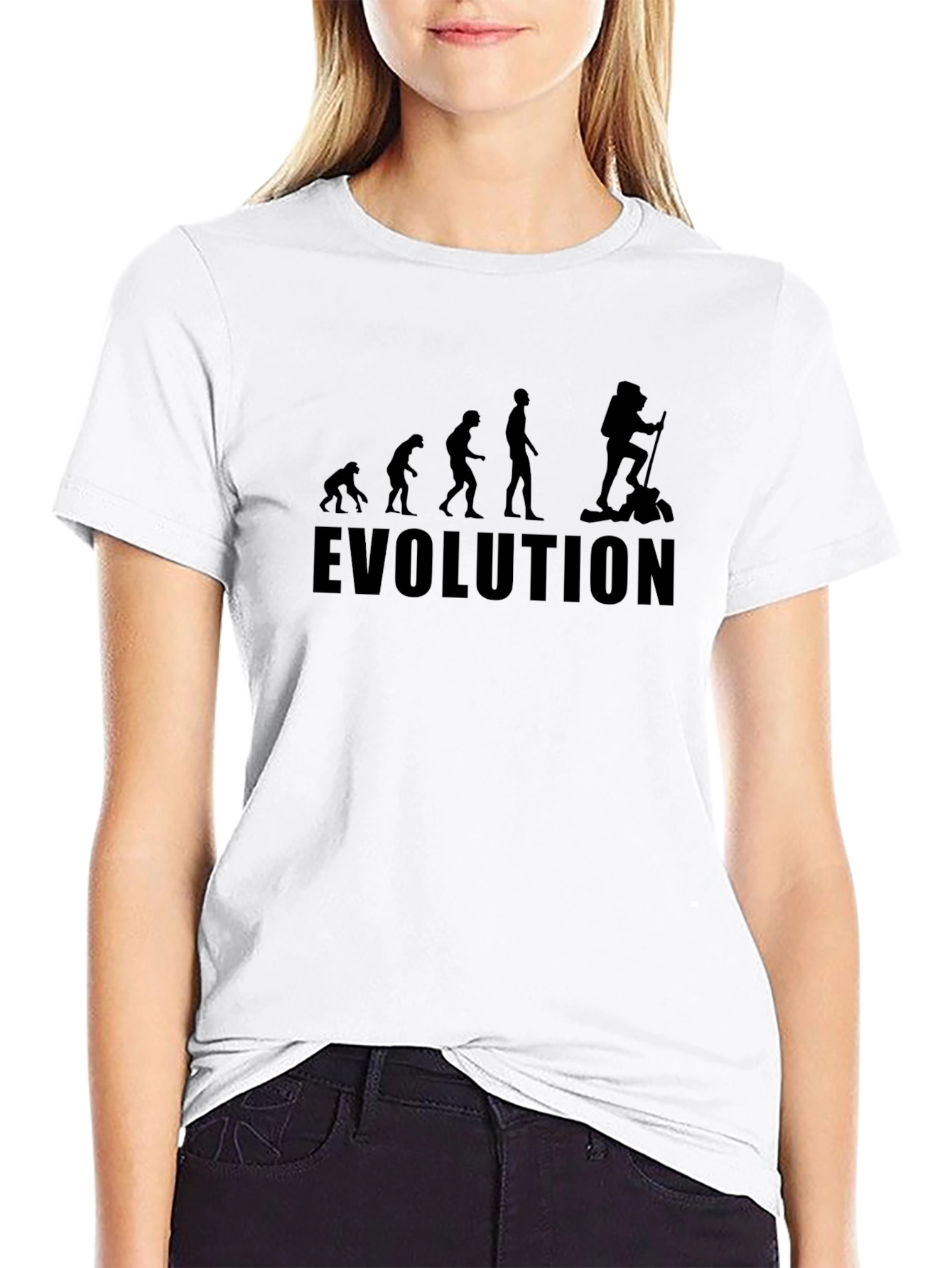 Evolution Hiking T-Shirt - Adventure Ready