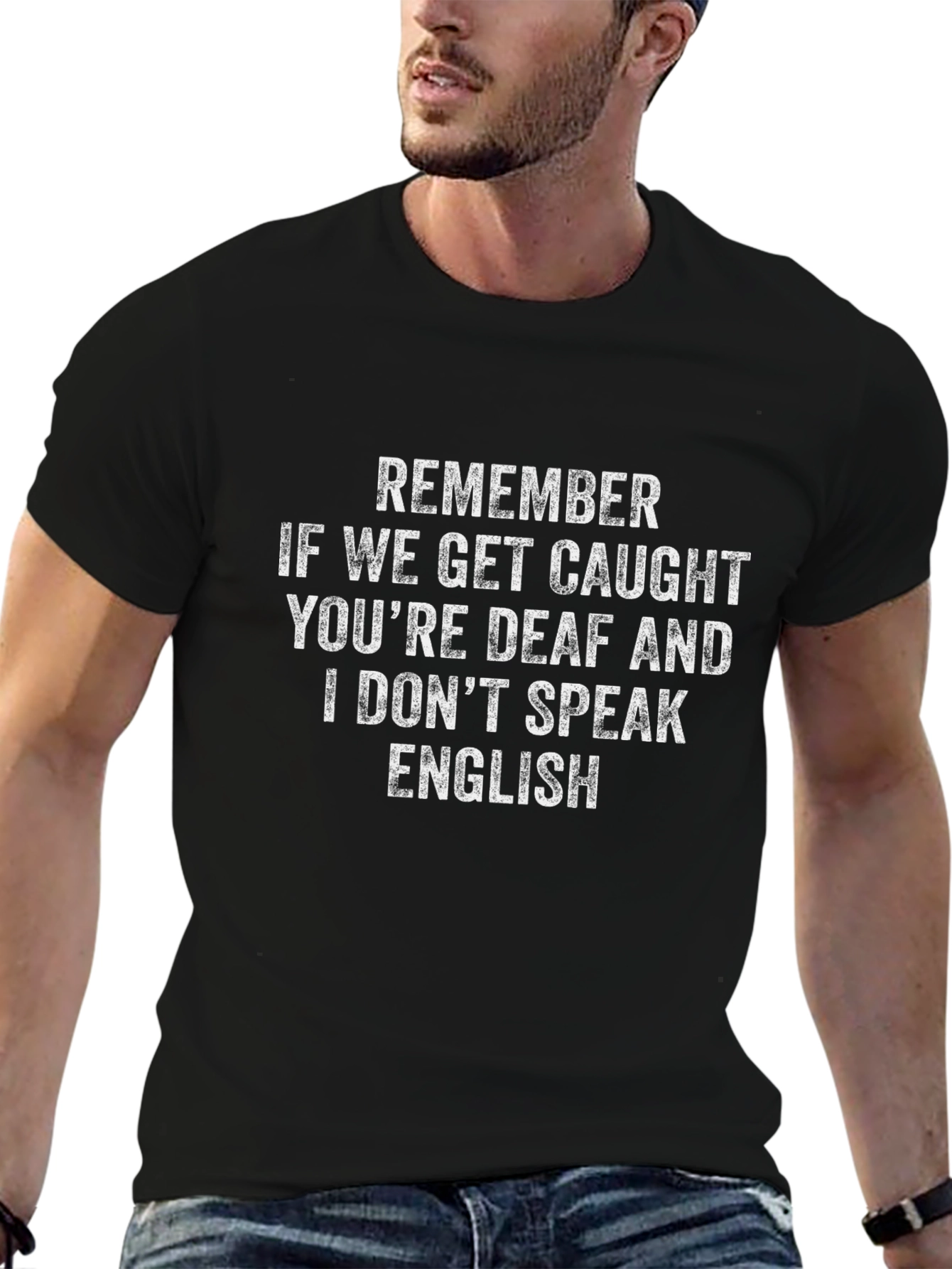 Funny Deaf and English T-Shirt