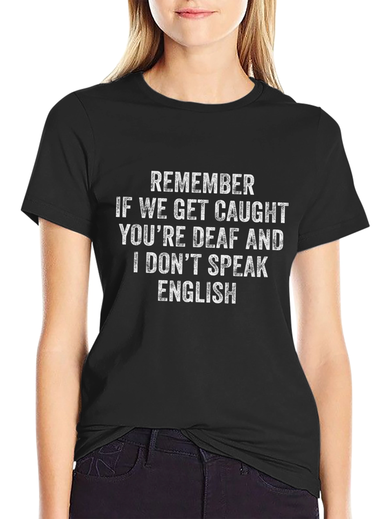 Funny Deaf and English T-Shirt