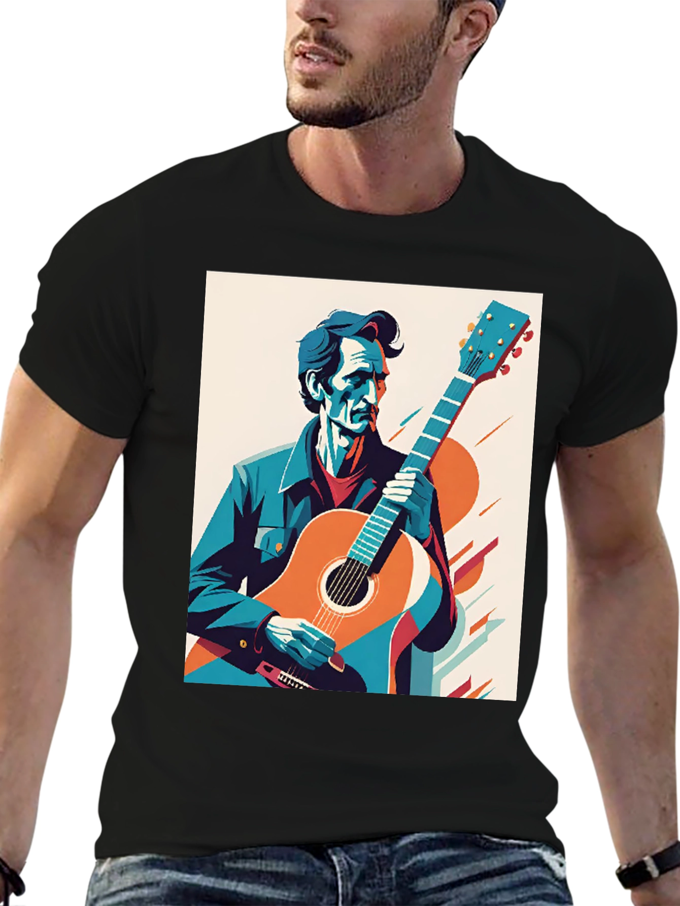 Guitar Man Graphic Tee