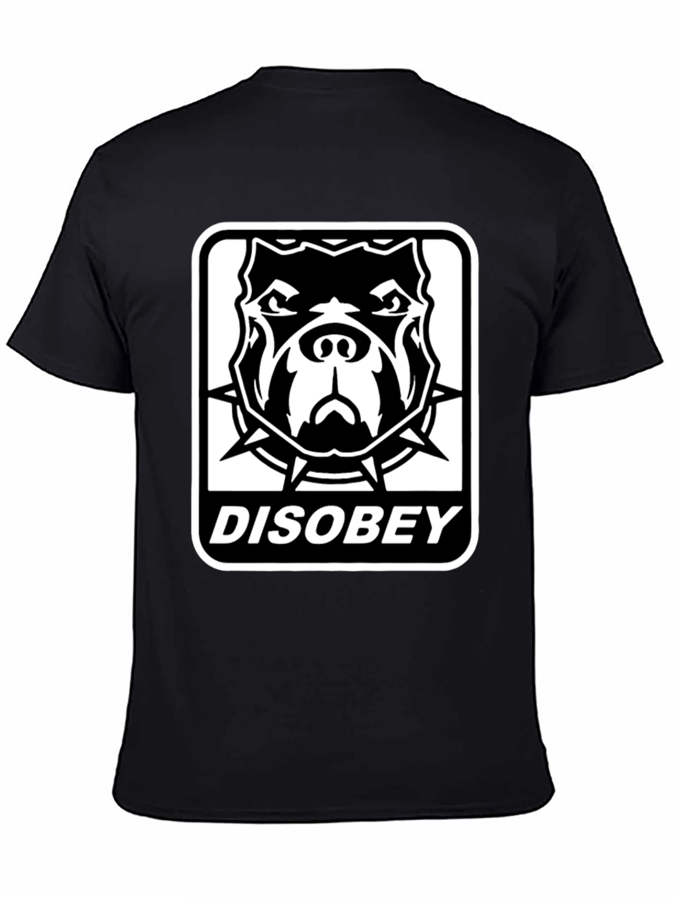 Disobey Pitbull Graphic Tee - Bold Streetwear Style