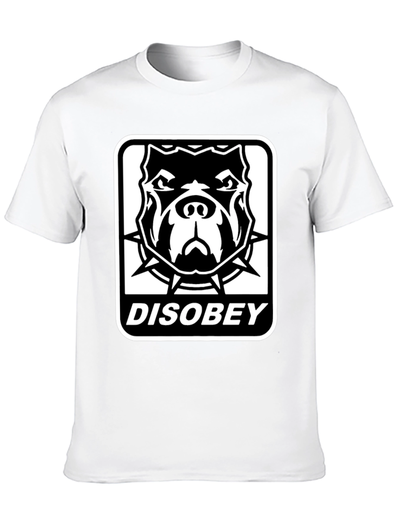 Disobey Pitbull Graphic Tee - Bold Streetwear Style