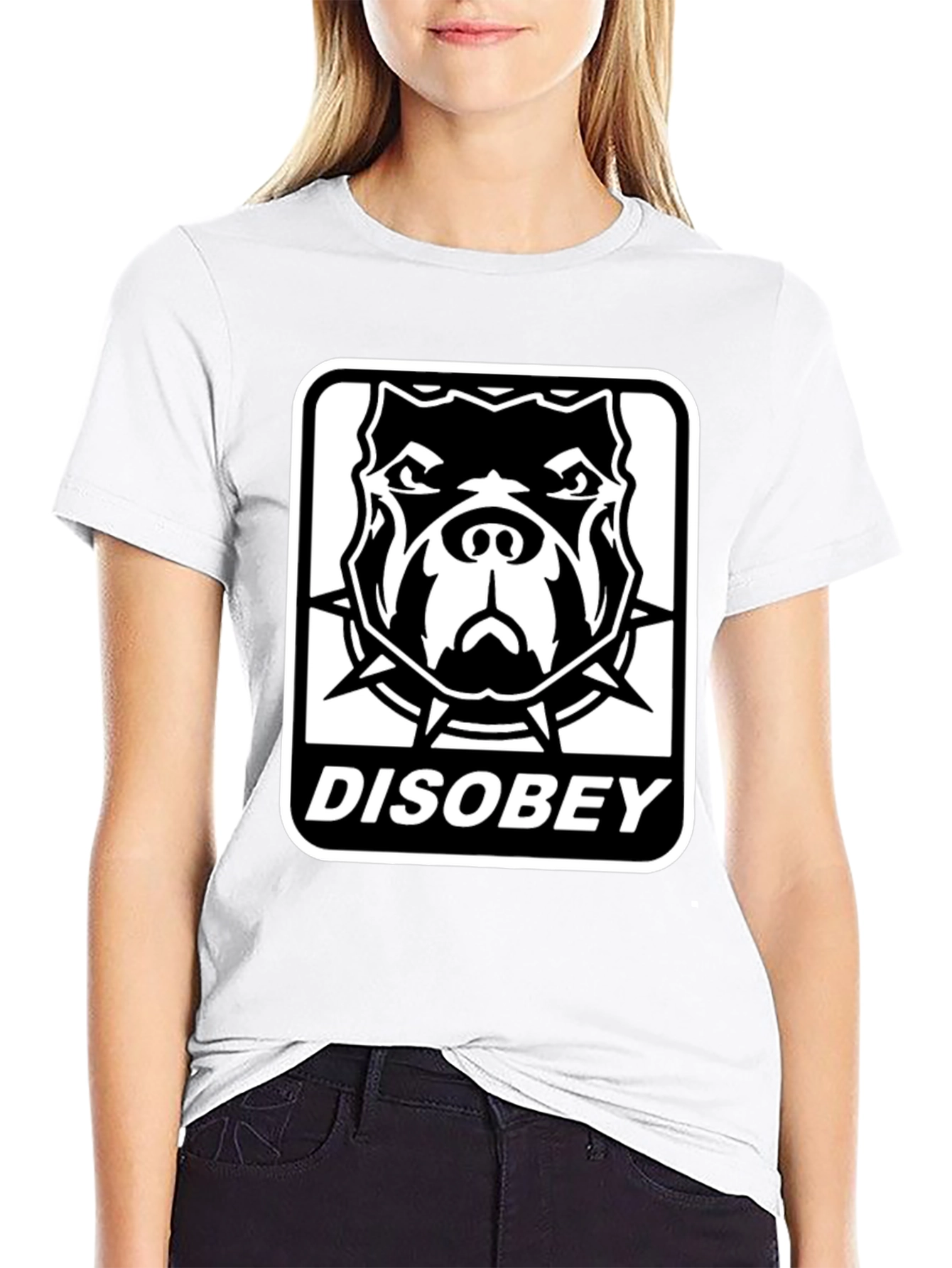 Disobey Pitbull Graphic Tee - Bold Streetwear Style