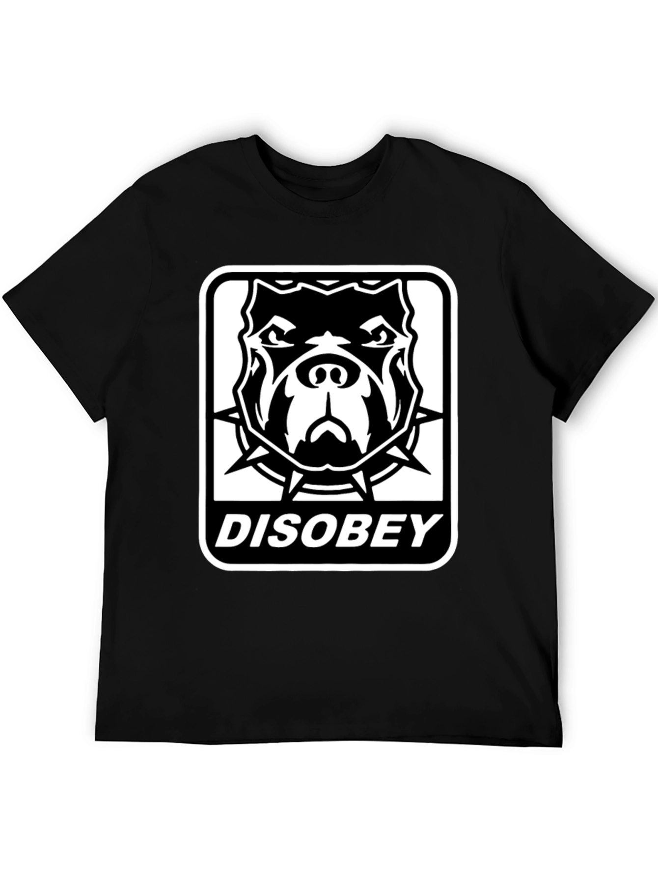 Disobey Pitbull Graphic Tee - Bold Streetwear Style