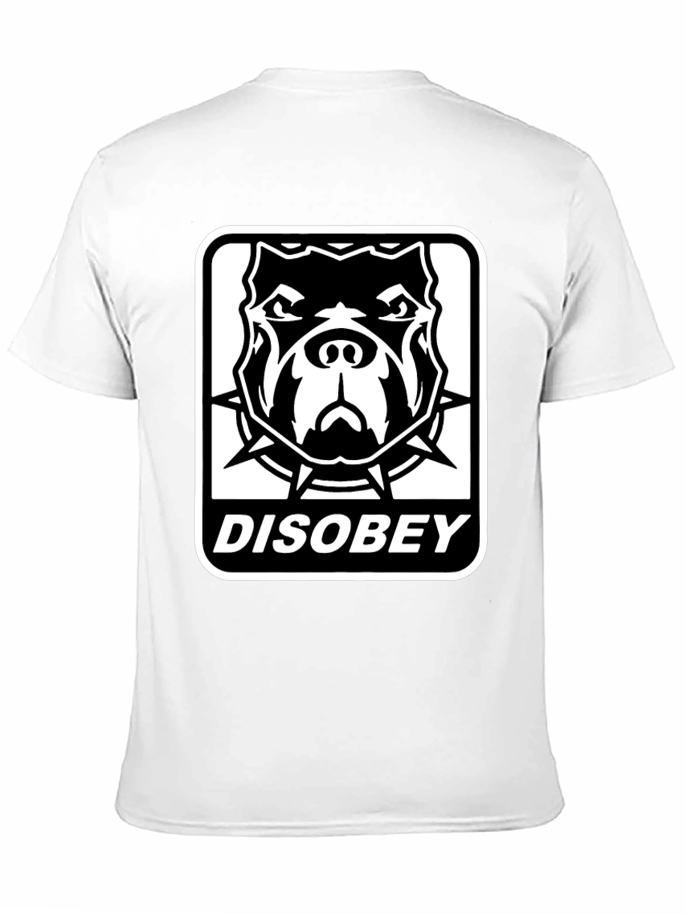 Disobey Pitbull Graphic Tee - Bold Streetwear Style