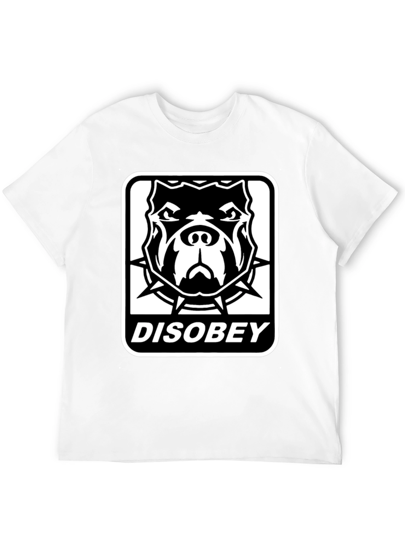 Disobey Pitbull Graphic Tee - Bold Streetwear Style