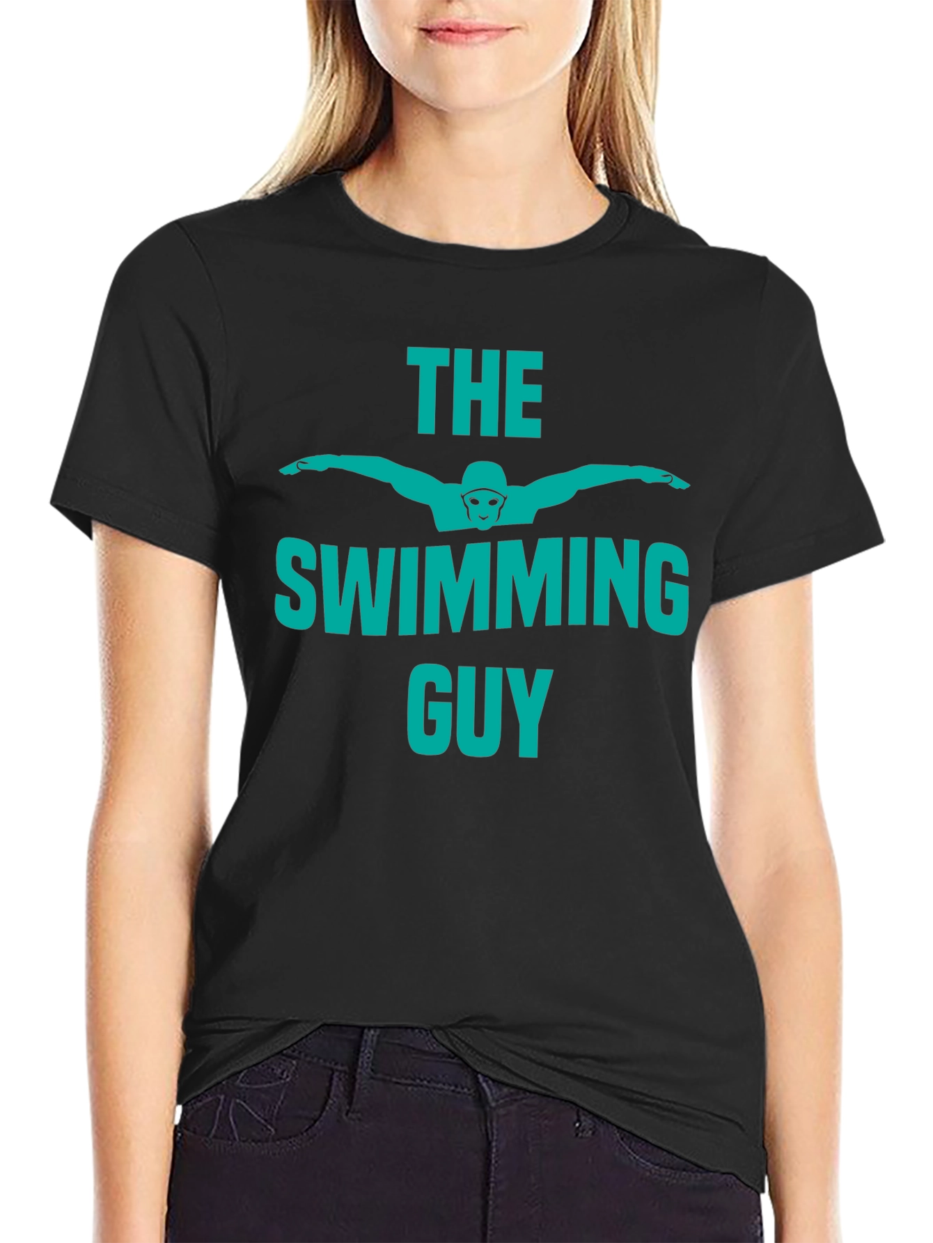 The Swimming Guy T-Shirt: Cool Swimmer Design