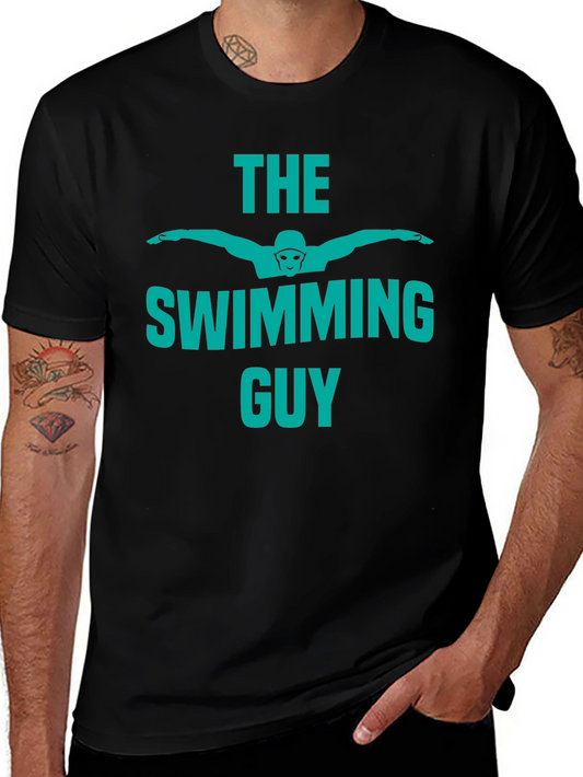 The Swimming Guy T-Shirt: Cool Swimmer Design