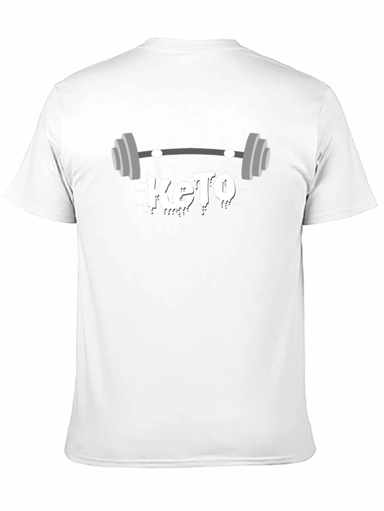 Keto Gym T-Shirt - Black Fitness Apparel