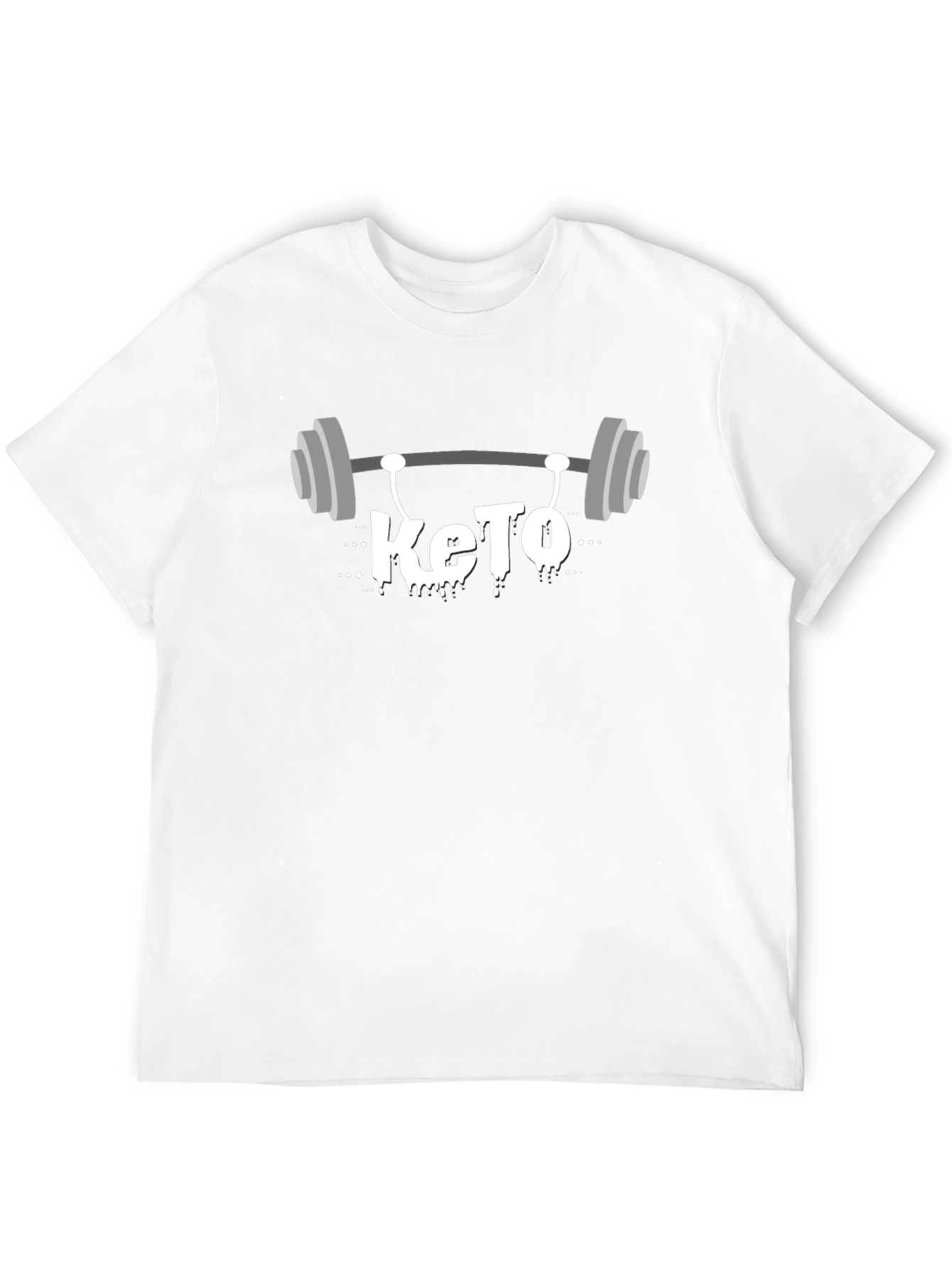 Keto Gym T-Shirt - Black Fitness Apparel
