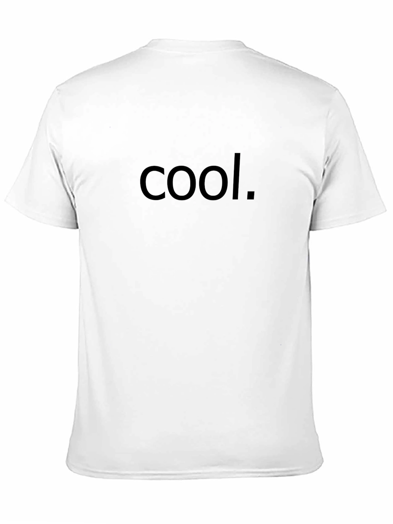 Cool. Black Graphic T-Shirt