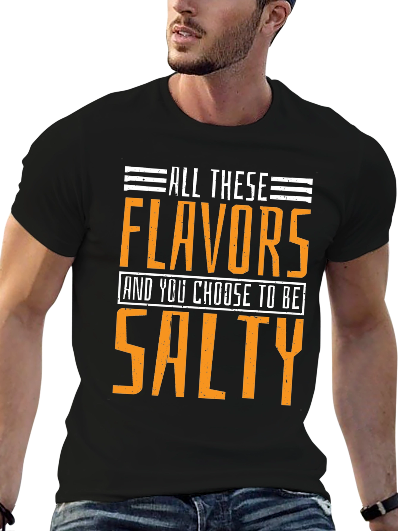 All These Flavors Salty Graphic Tee