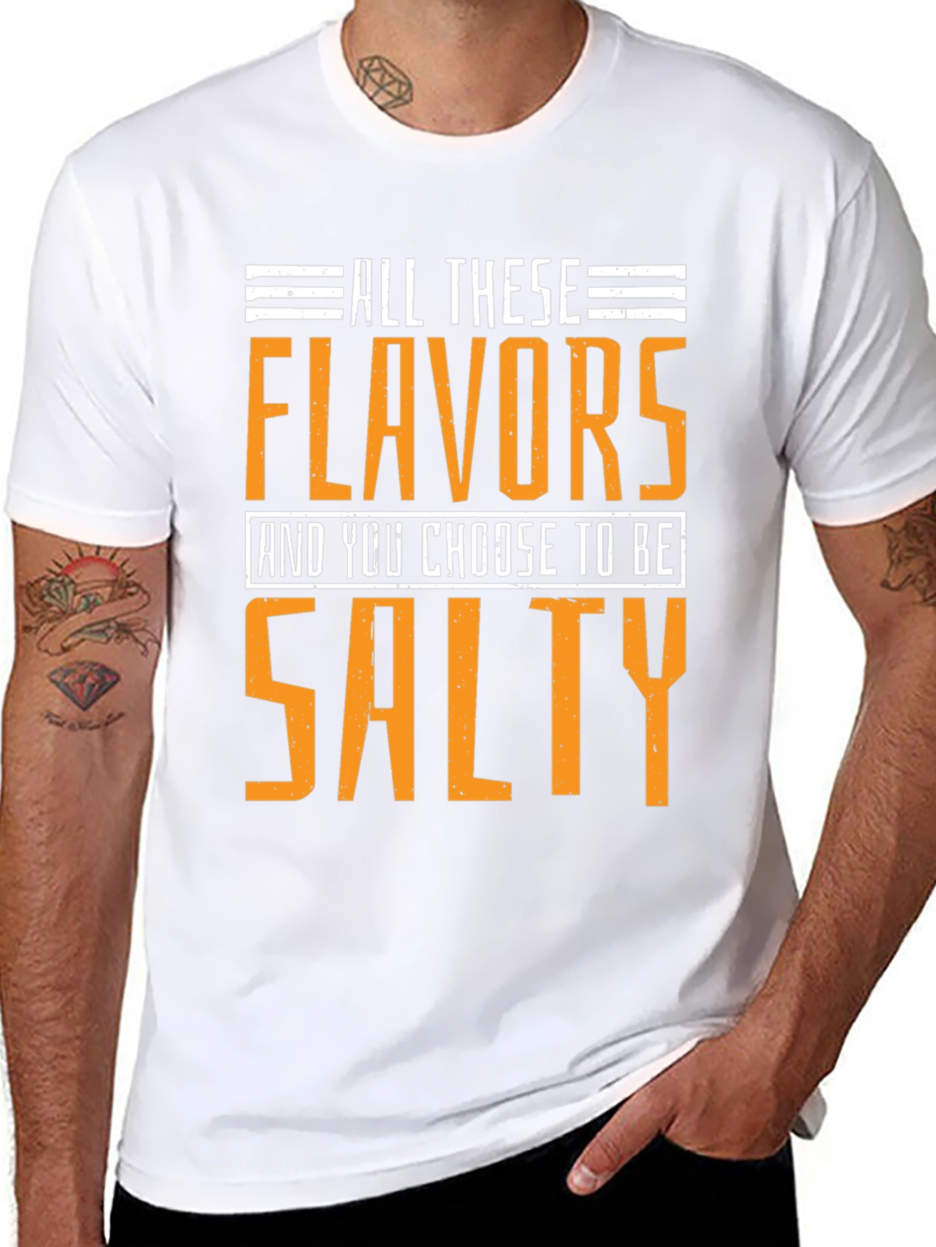 All These Flavors Salty Graphic Tee