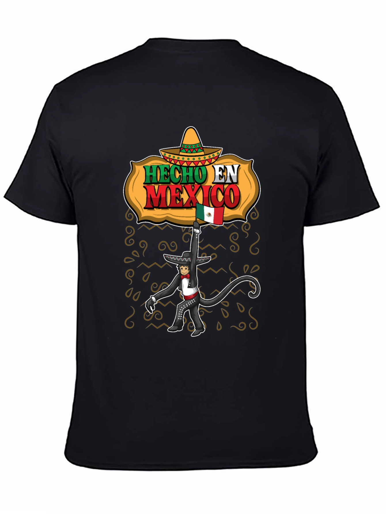 Hecho en Mexico Monkey T-Shirt