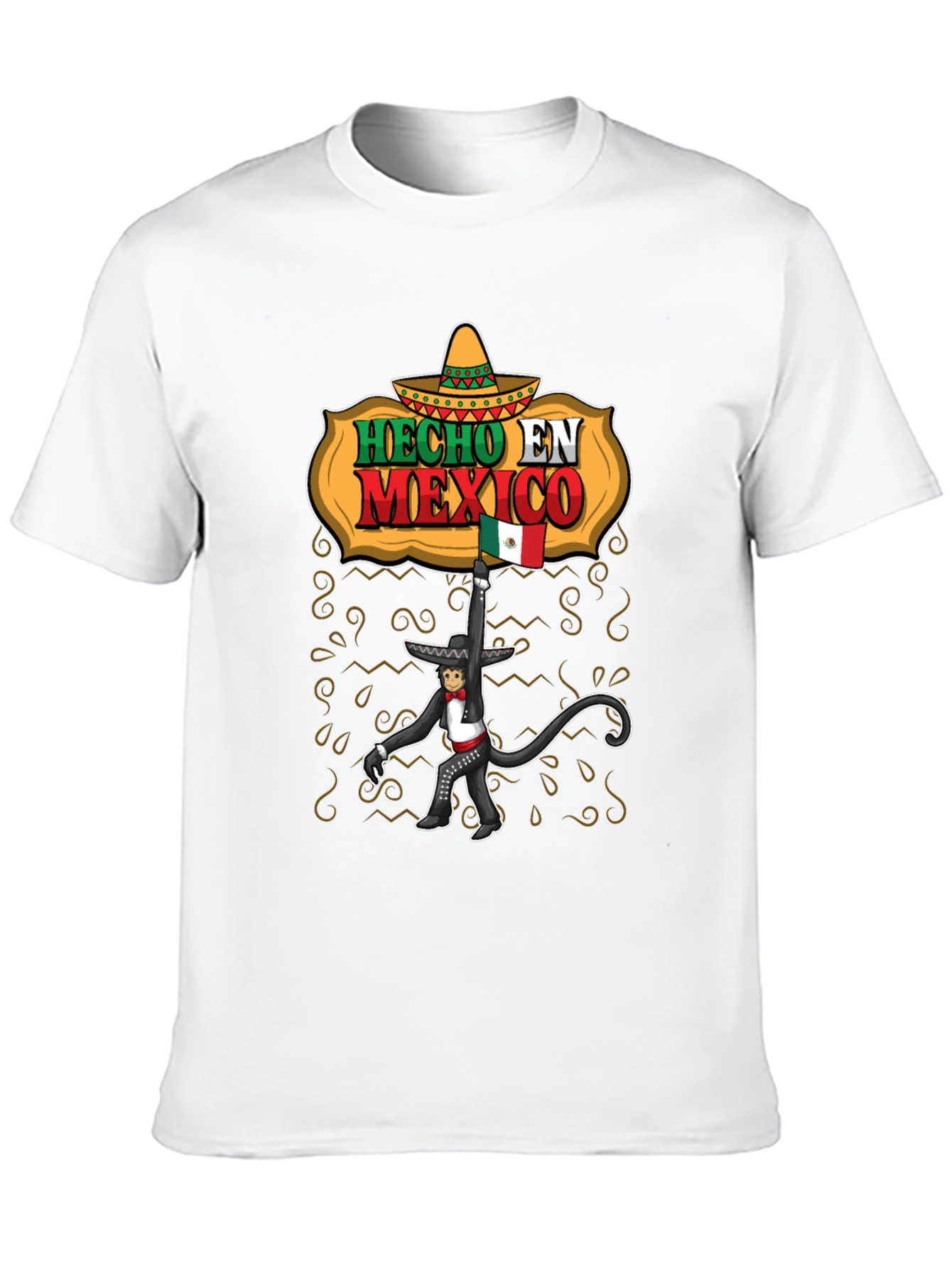 Hecho en Mexico Monkey T-Shirt
