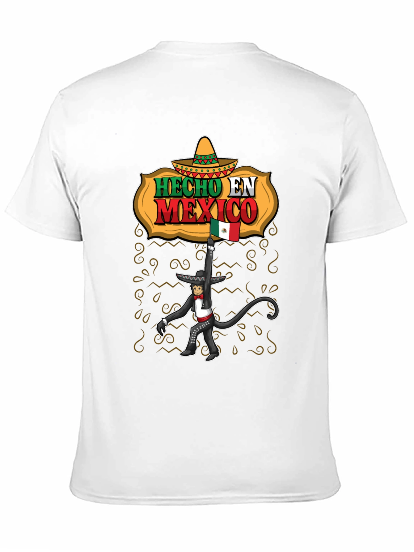 Hecho en Mexico Monkey T-Shirt